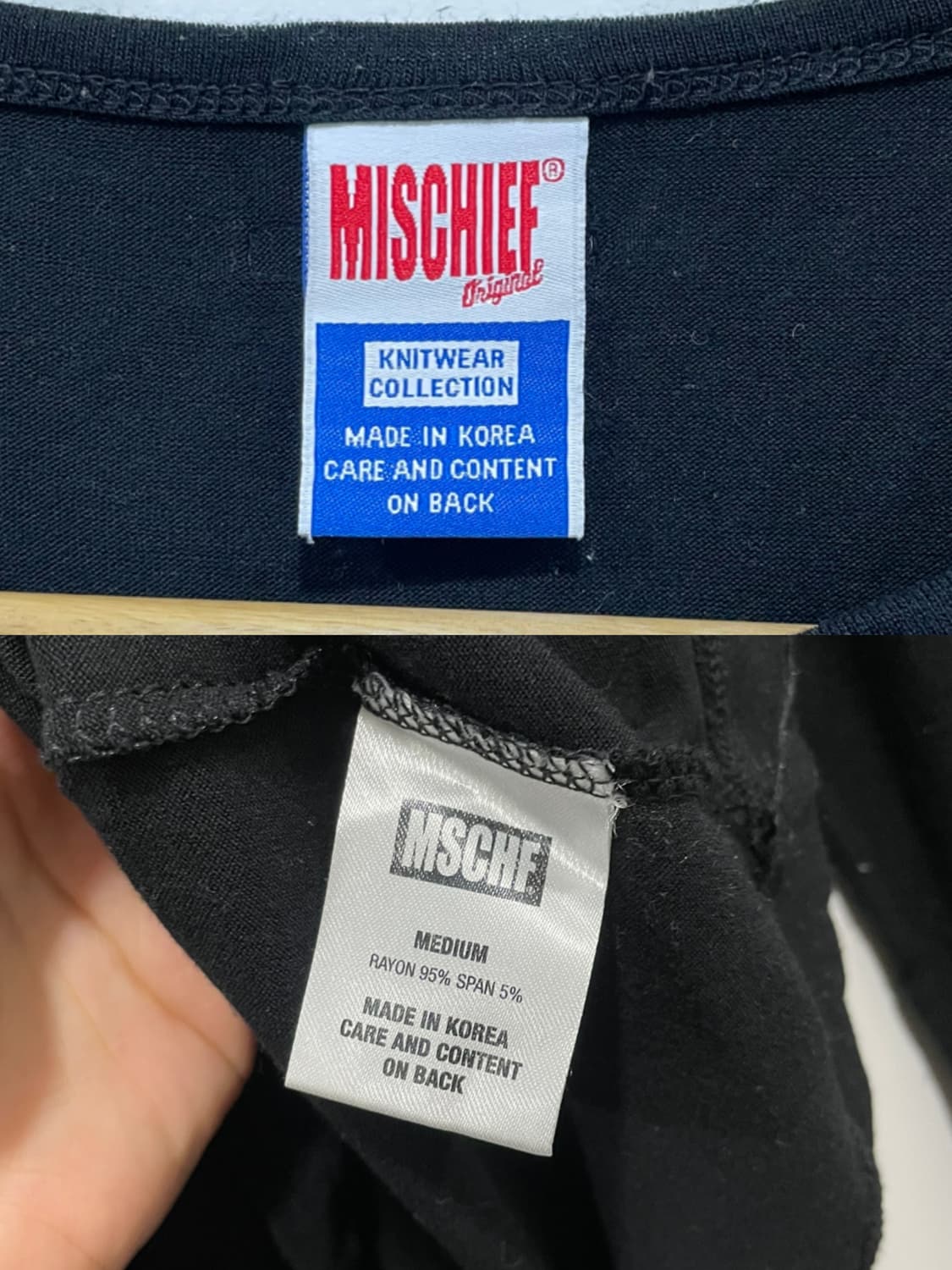 Mischisf 미스치프 슬림핏 롱 슬리브 상품이미지4