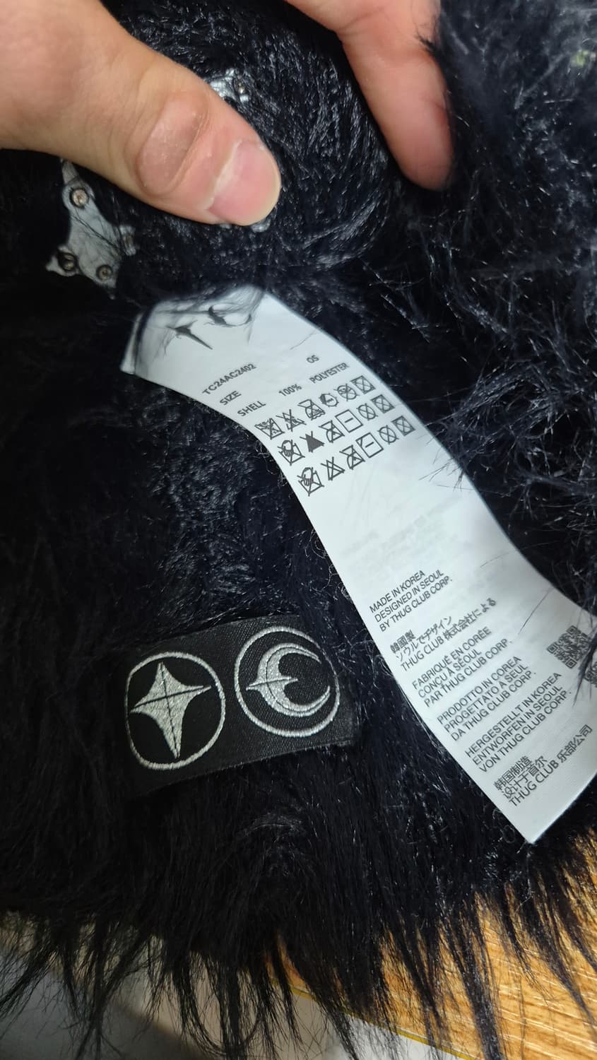 떠그클럽 키메라 비니 블랙 상품이미지3