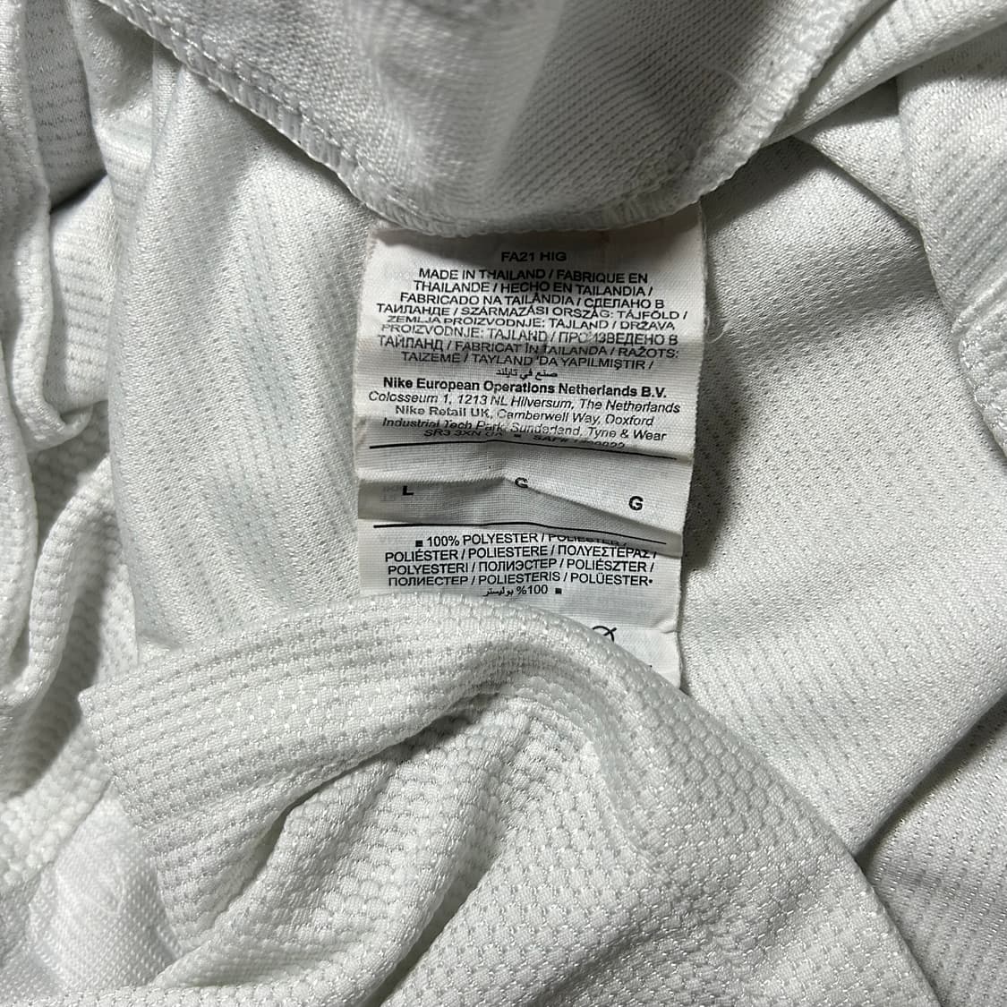 나이키 토트넘 21/22 스타디움 홈 유니폼(L) 상품이미지3