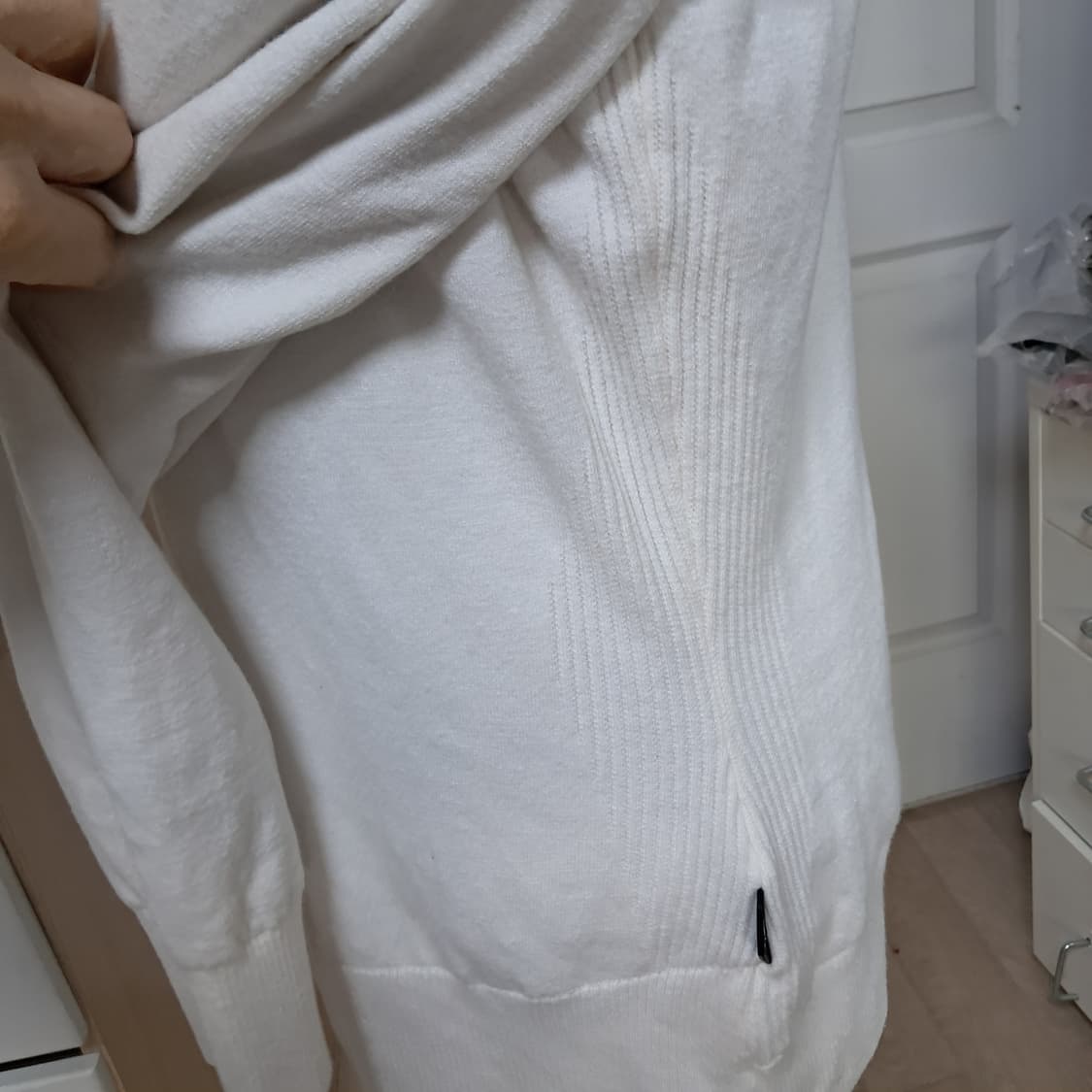 타이틀리스트 여성 방풍넥폴라 니트 L(95)약66~날씬77 상품이미지6