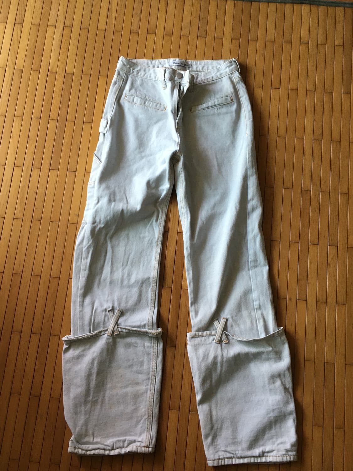 플리즈프로젝트 데님팬츠 상품이미지1