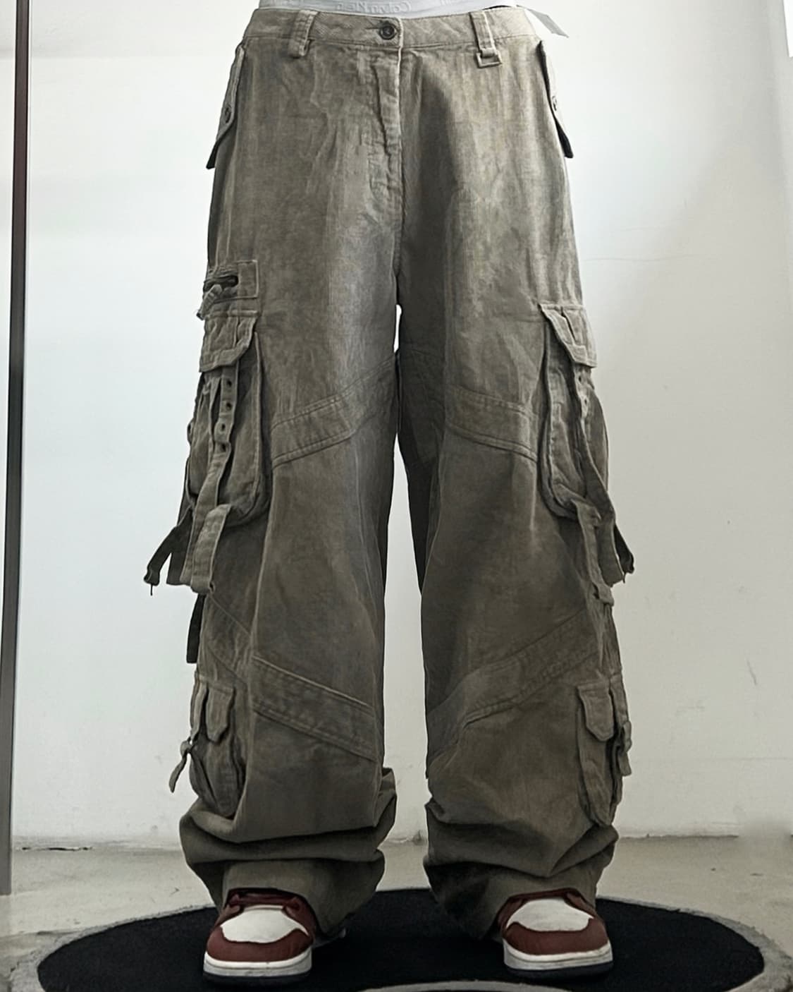 체인지 2000‘s 데드스탁 Y2K 코듀로이 카고 팬츠 상품이미지1