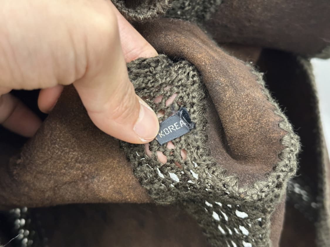 VINTAGE LEATHER VEST (L) 상품이미지10