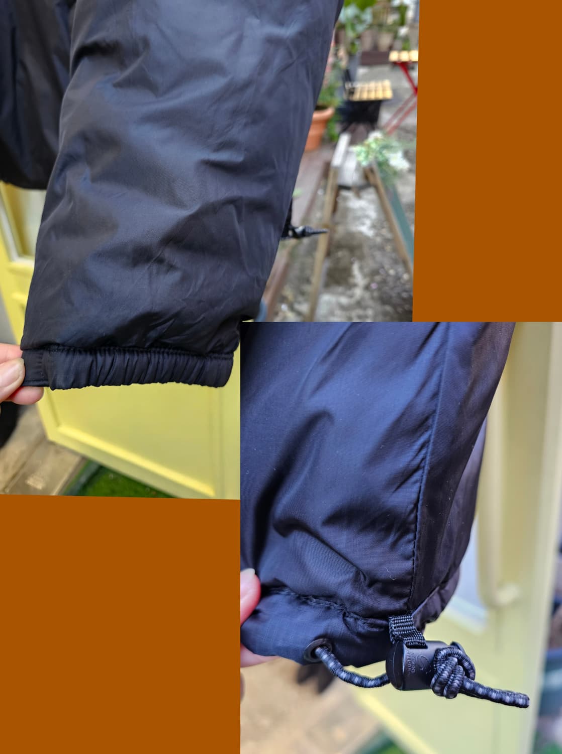 Bear USA 블랙 화이트구스다운 리버시블 패딩 상품이미지9