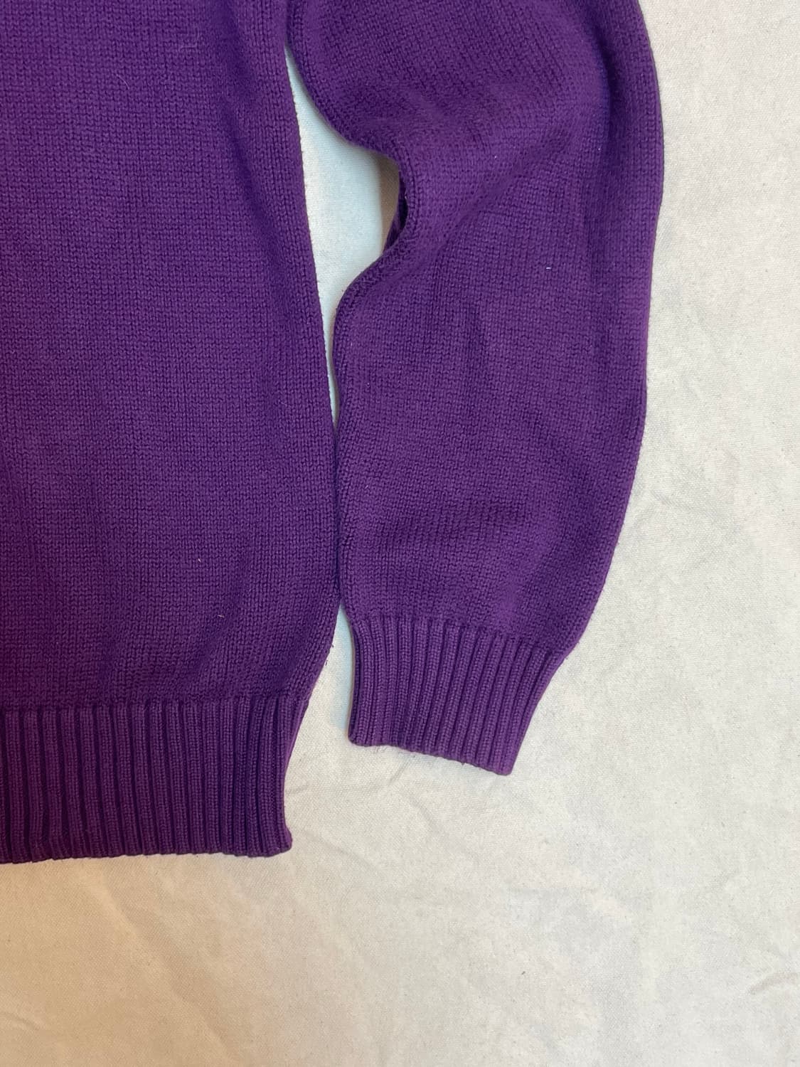 폴로 반집업 니트 상품이미지3