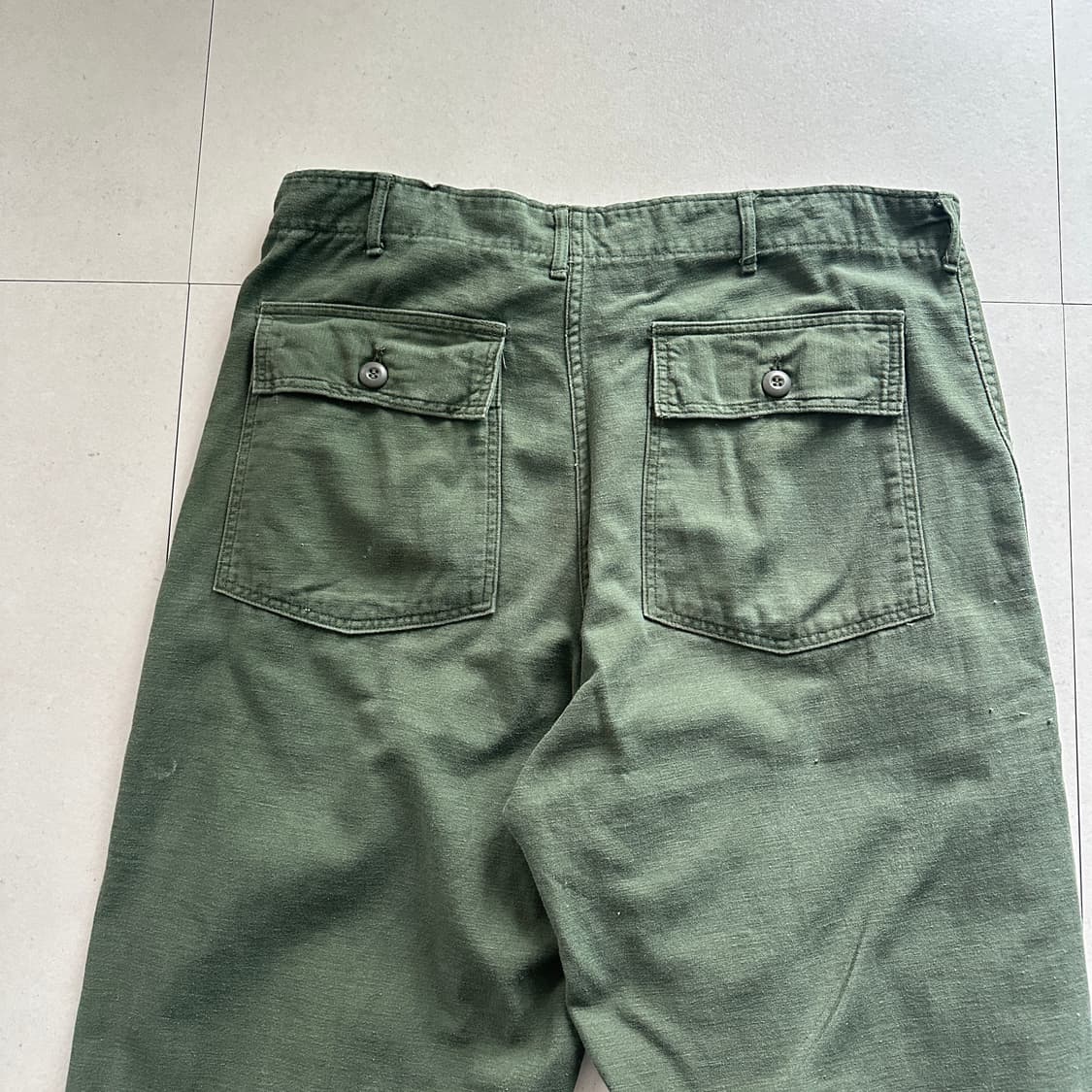 [60s 정품] 미군 OG-107 퍼티그 팬츠 40x33 (36인치)  상품이미지7