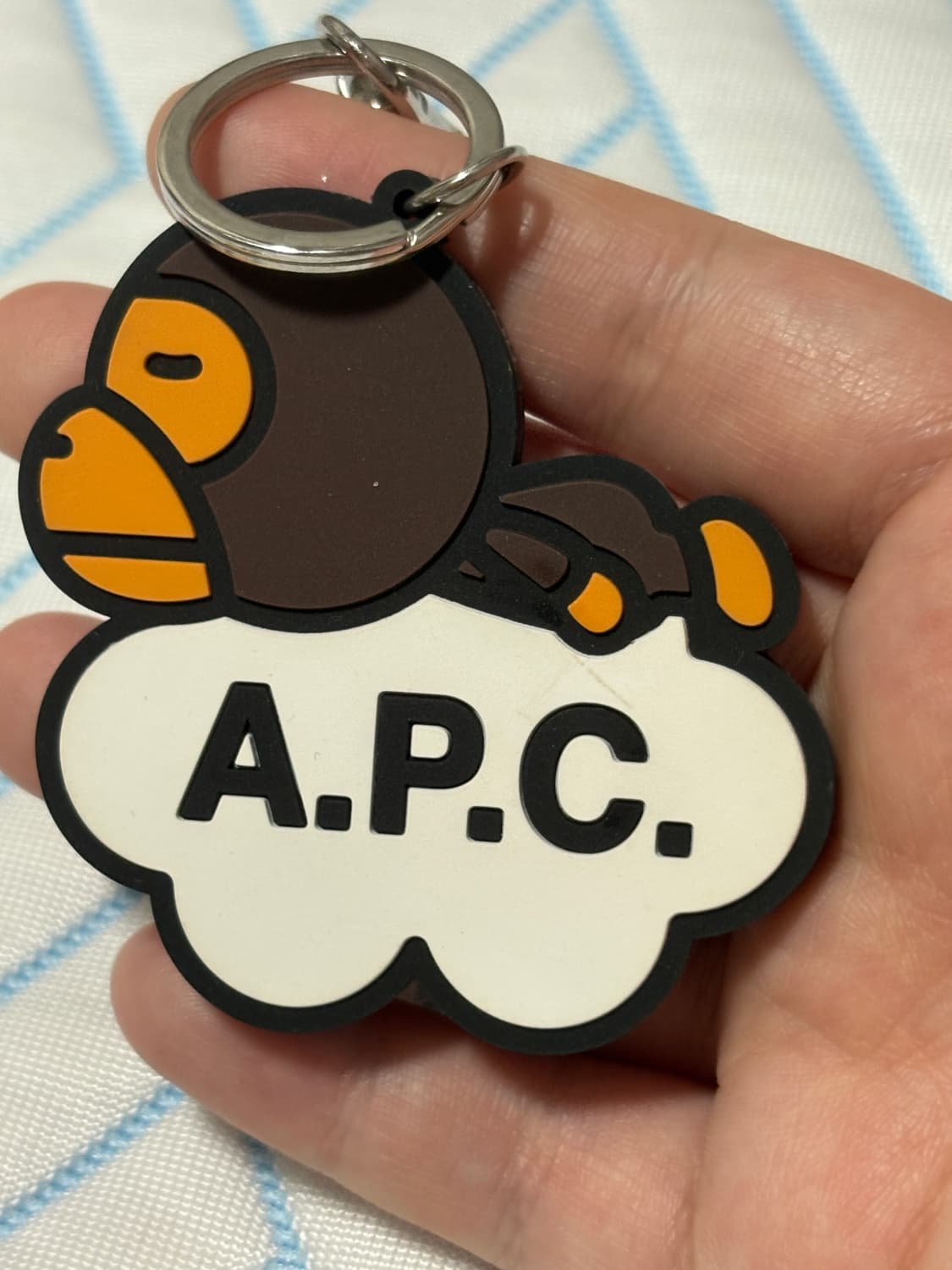 베이프 X 아페쎄 A.P.C. 마일로 키홀더 상품이미지3
