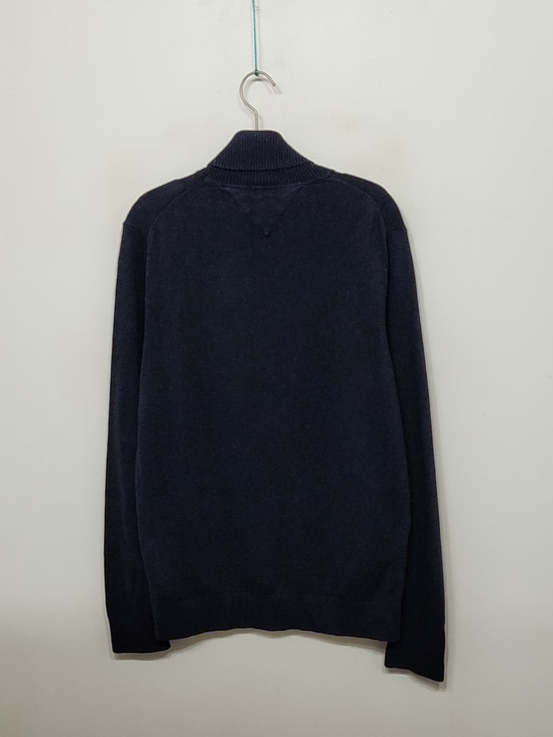 (M) 타미힐피거 터틀넥 니트 네이비 목폴라 캐시미어 상품이미지6