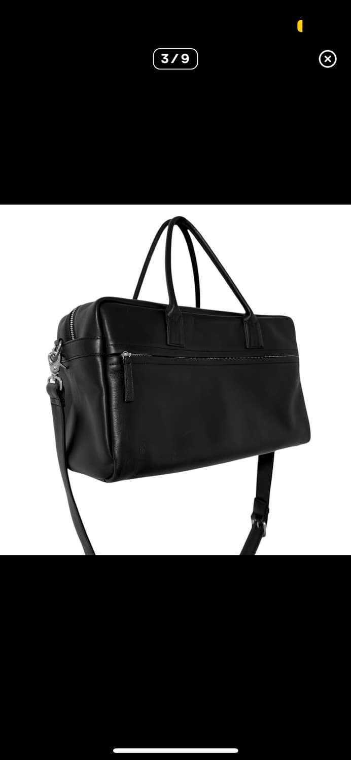 요지야마모토 보스턴백 상품이미지3