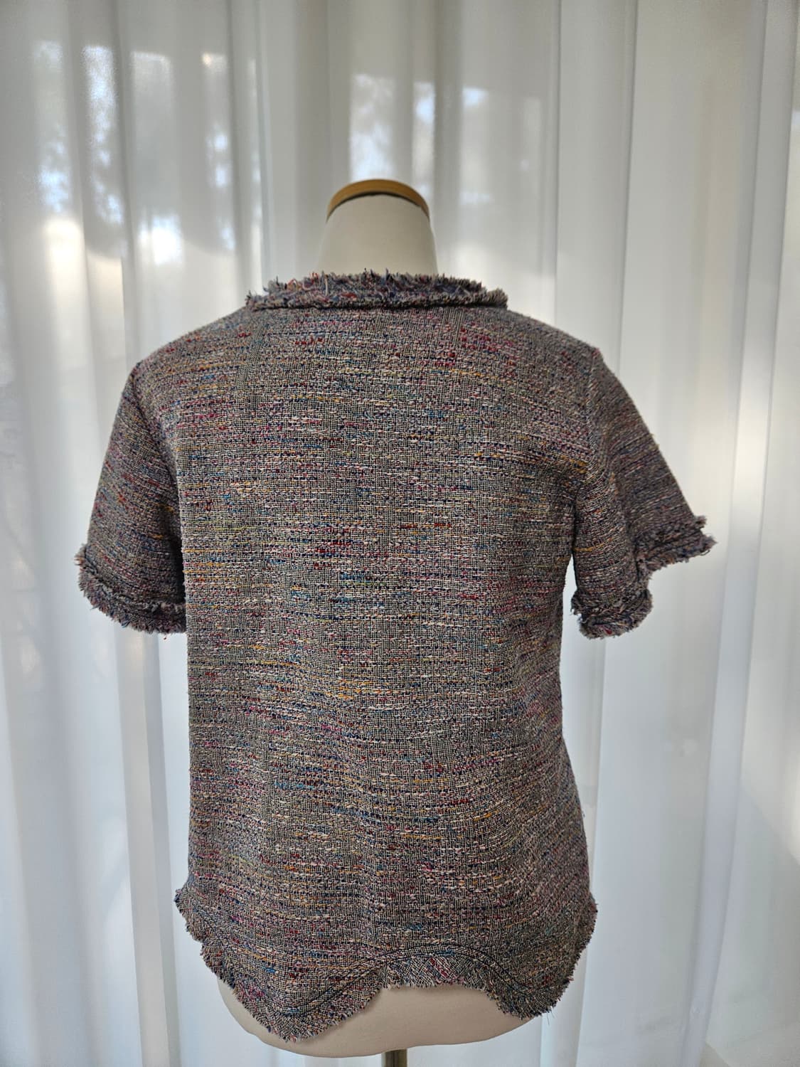 비비안웨스트우드 트위드 반팔티셔츠 상품이미지2