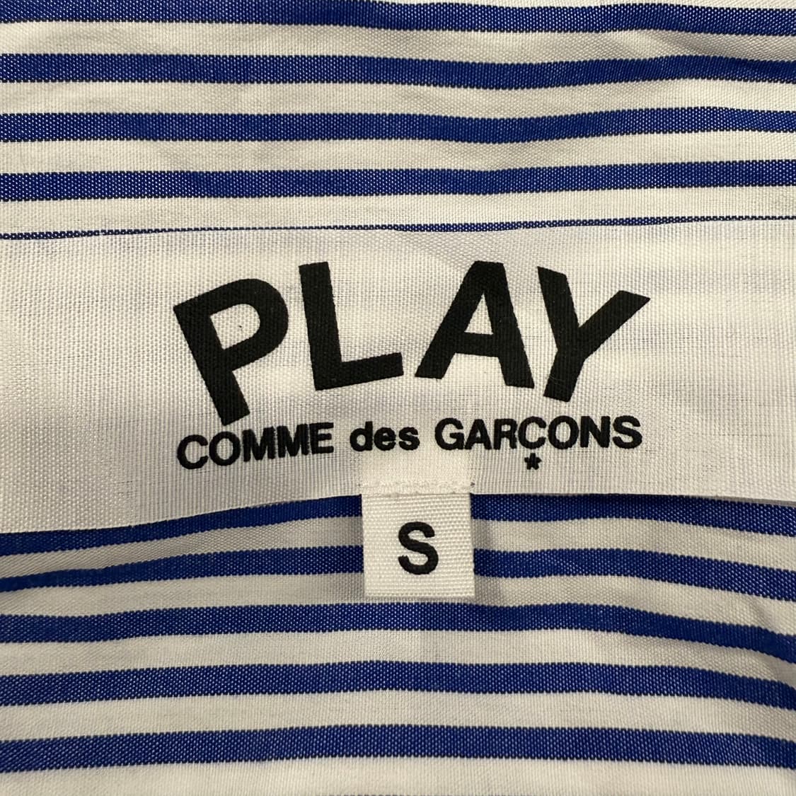 꼼데가르송 스트라이프 셔츠  상품이미지5