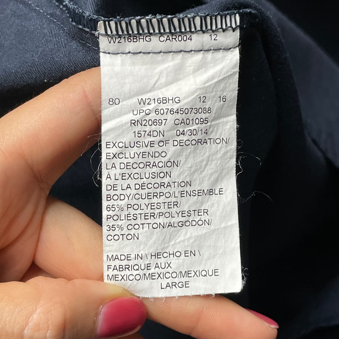 DICKIES 디키즈 빈티지 네이비 플랩포켓 반팔 워크셔츠 A01048 상품이미지10