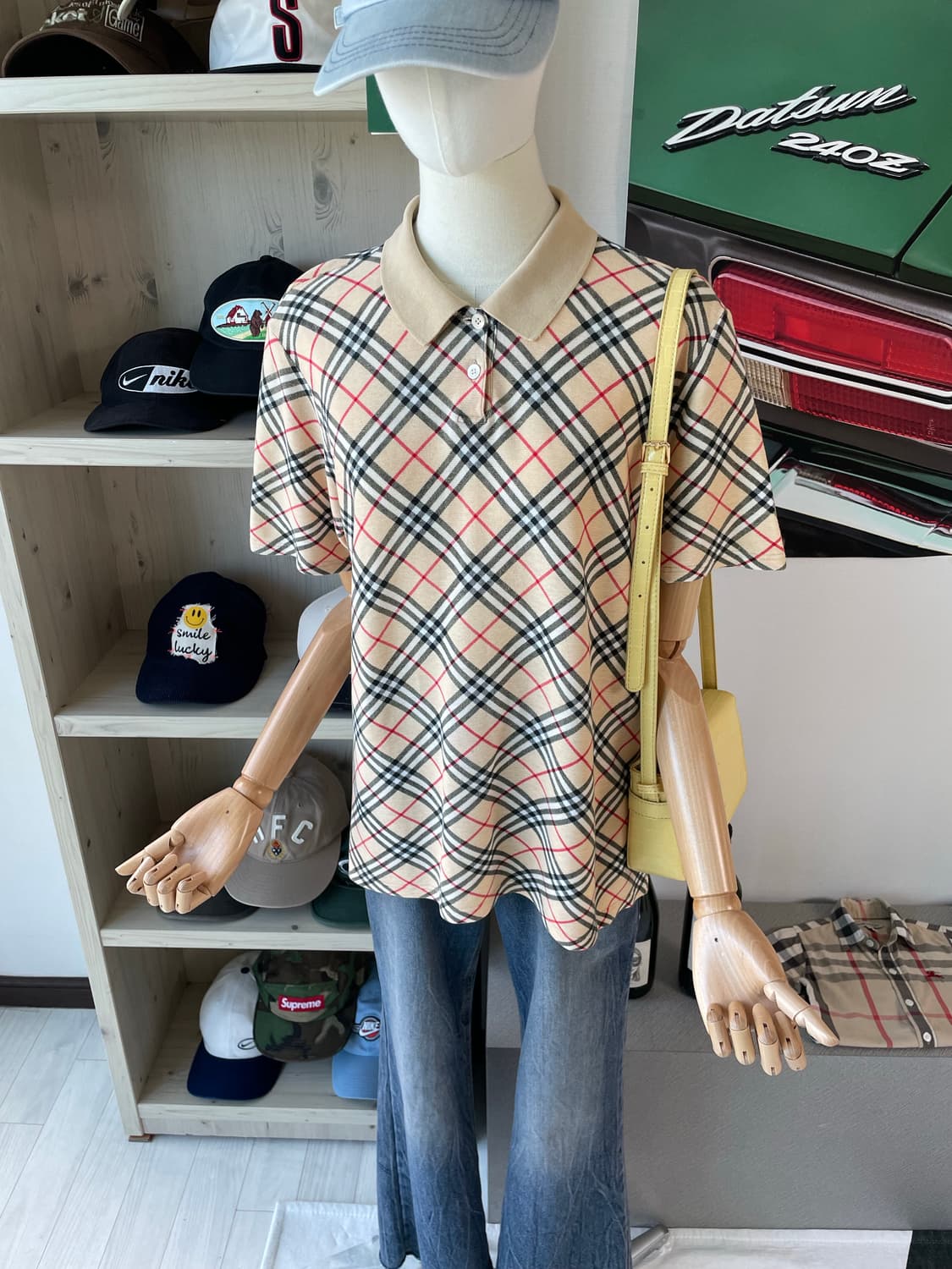 버버리 노바체크 카라티 상품이미지4