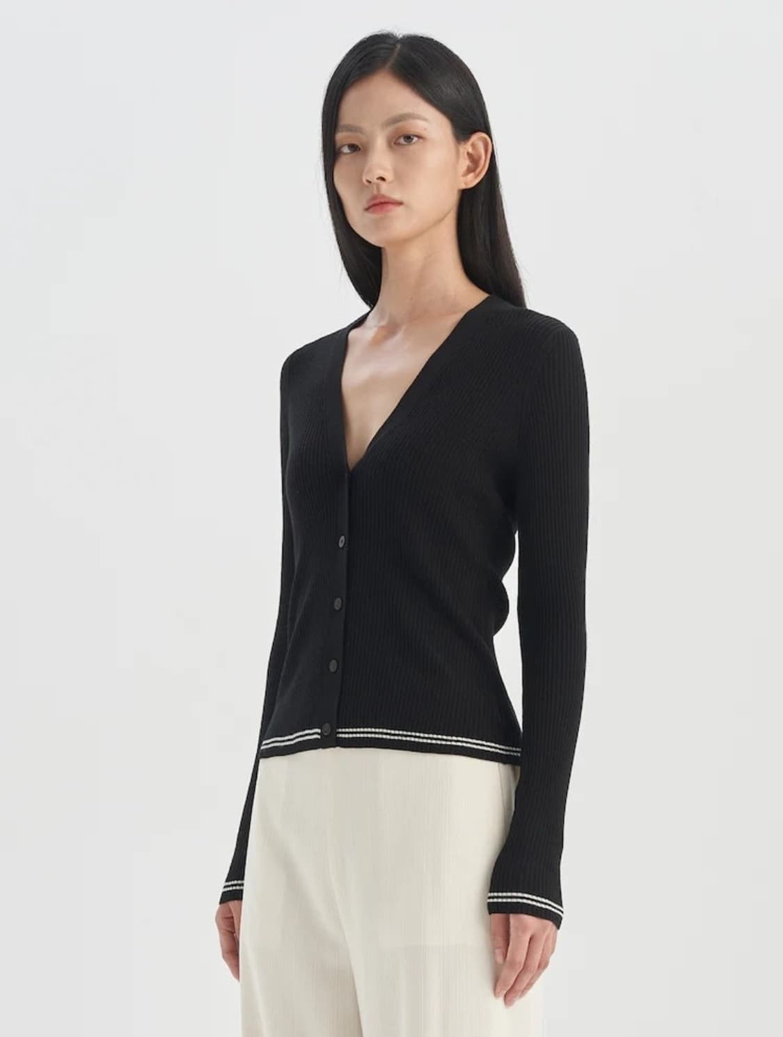 띠어리 2023 리갈 울 가디건 s사이즈 상품이미지1