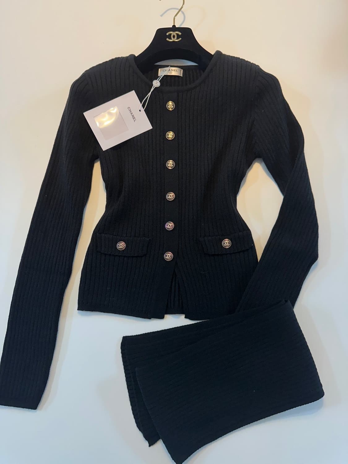 (새상품)샤넬머플러티세트 상품이미지5