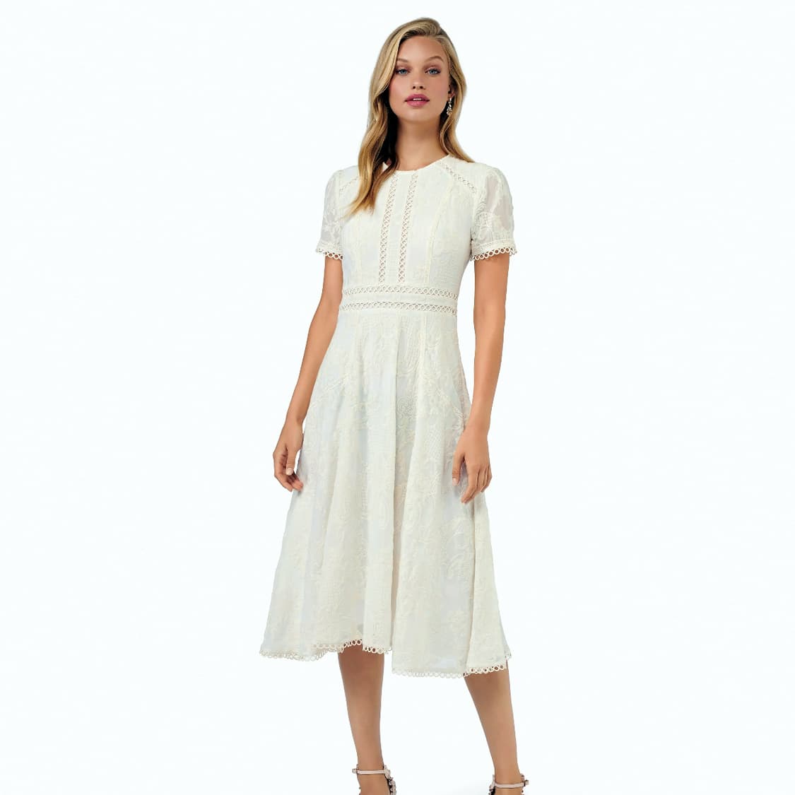 포에버뉴(forever new) 펀칭 자수원피스 44 상품이미지1