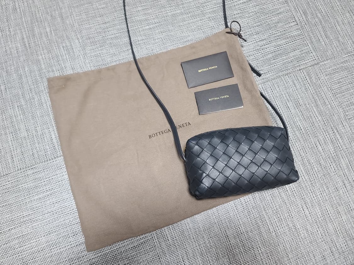 보테가베네타 인트레치아토 크로스백 금장 상품이미지5