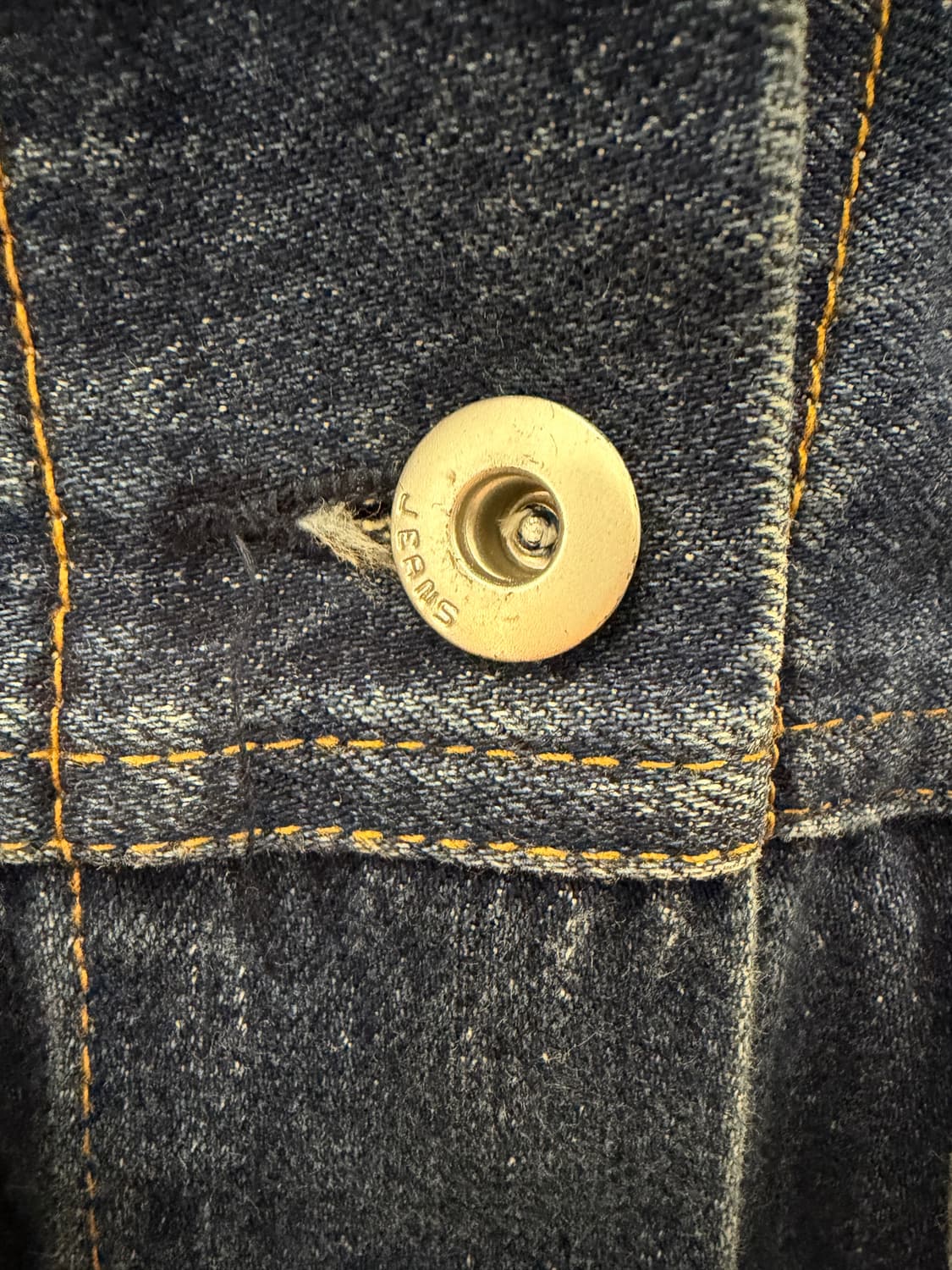 Sacai 18SS 사이드 지퍼 데님 재킷 100 상품이미지4