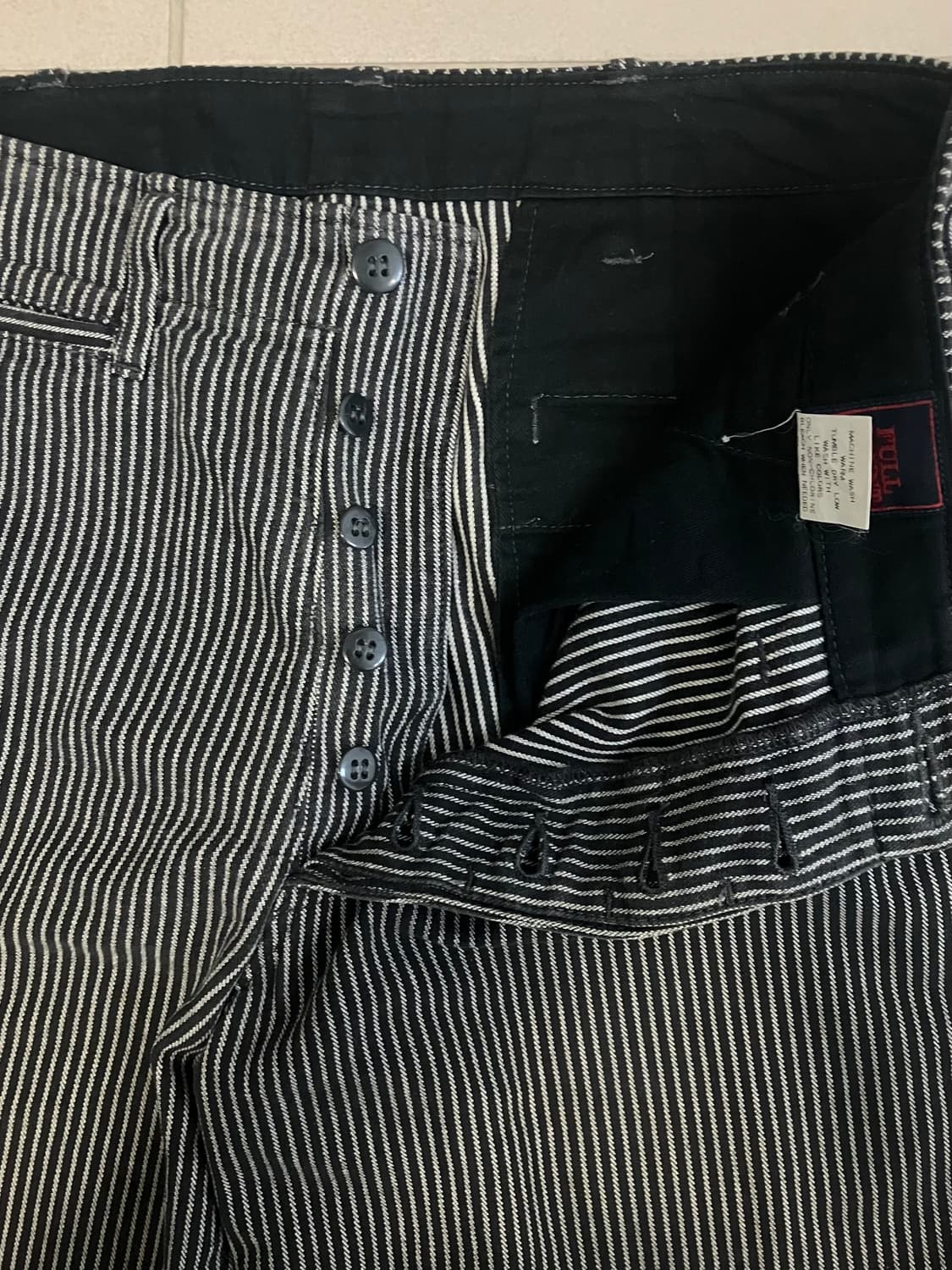 Full count 풀카운트 러기드코튼 히코리 팬츠 상품이미지3