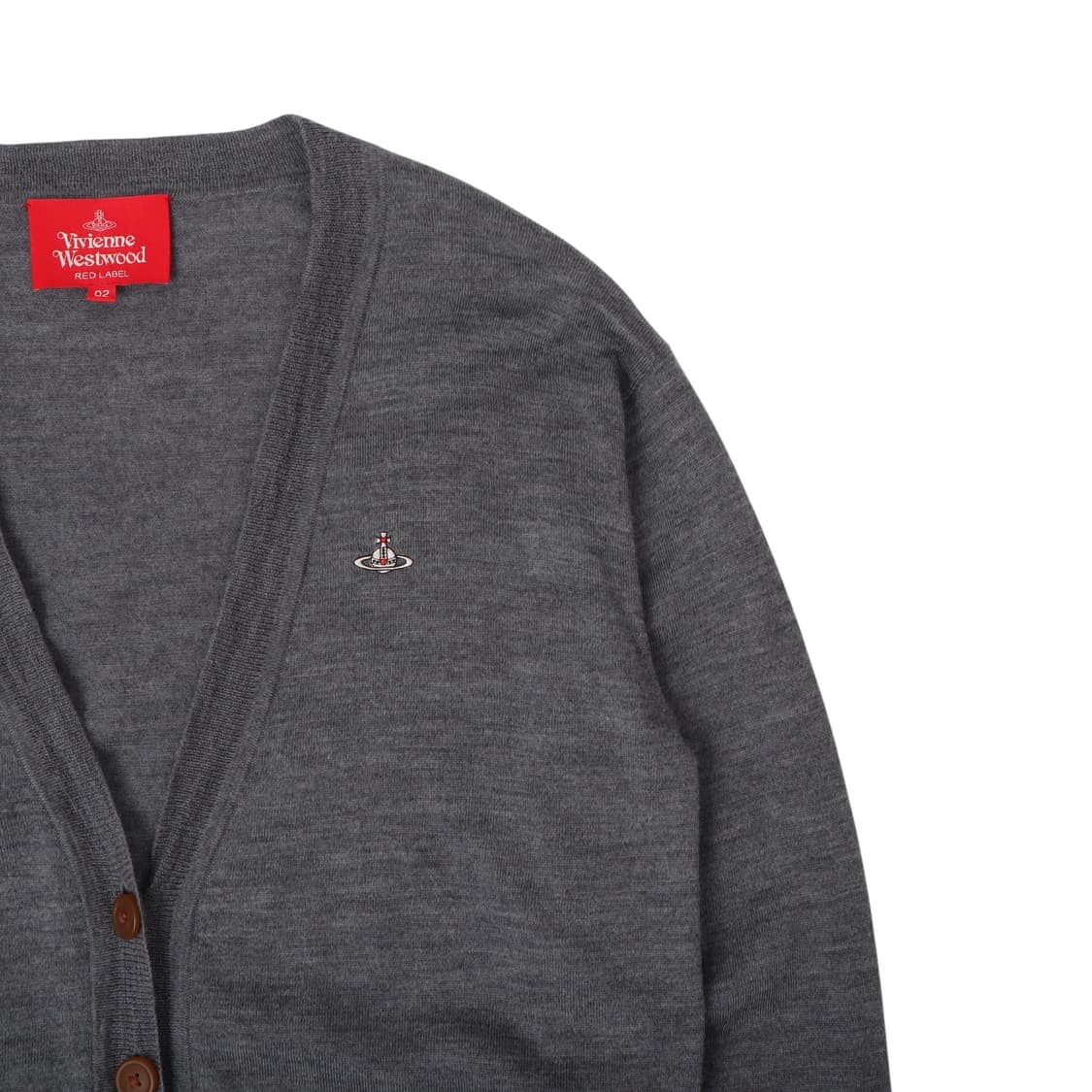 비비안웨스트우드 레드라벨 orb 울 가디건 상품이미지3