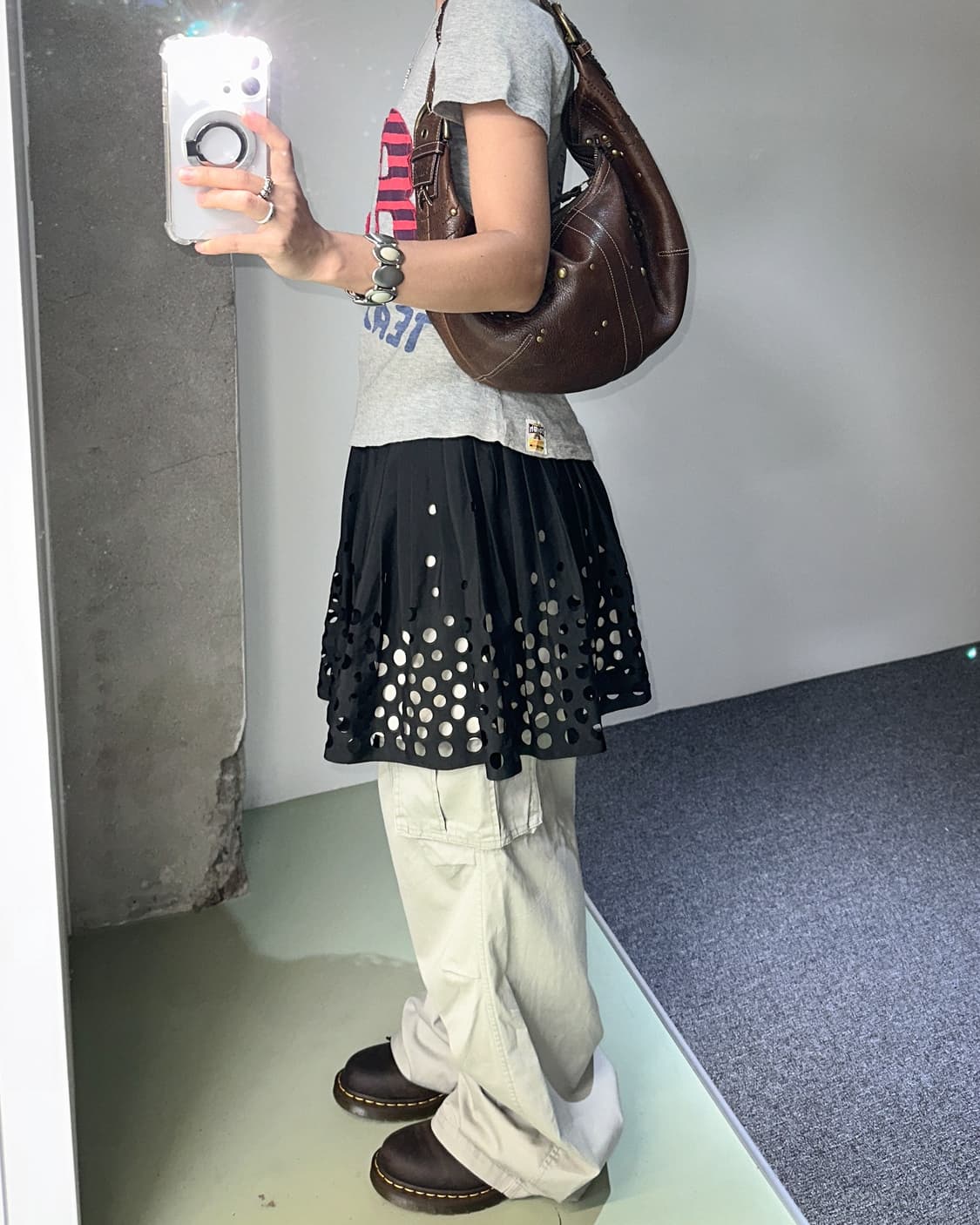 grayish beige cargo pants 상품이미지6