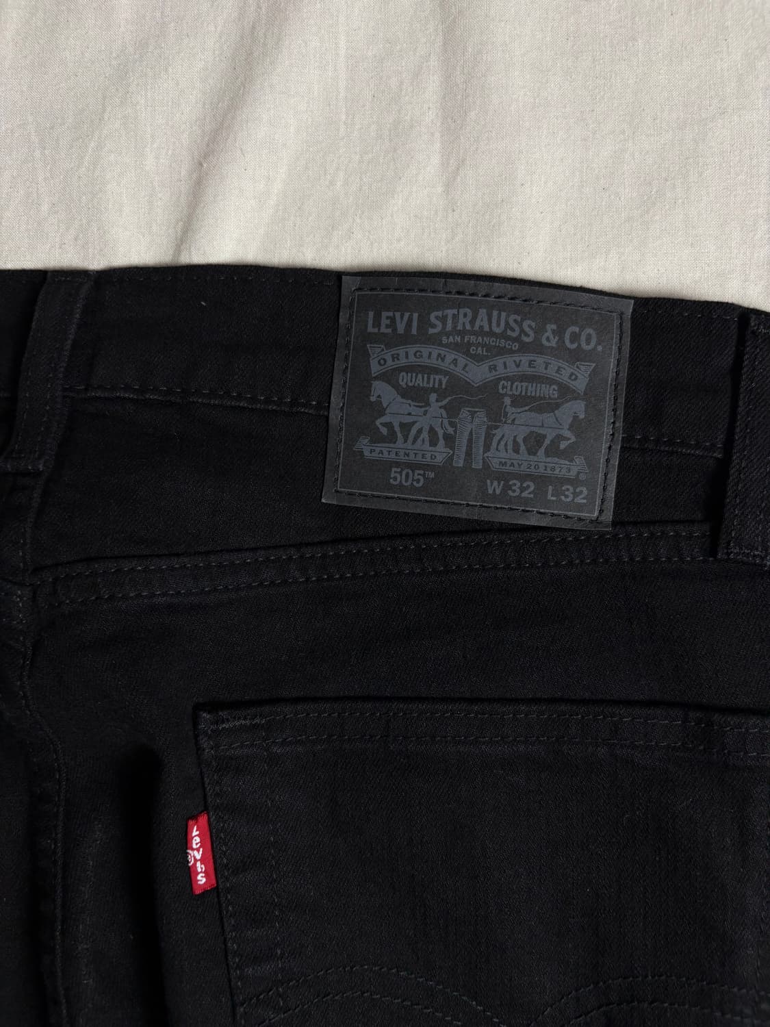 Levis 리바이스 505 데님 혼방 팬츠 W32 상품이미지3