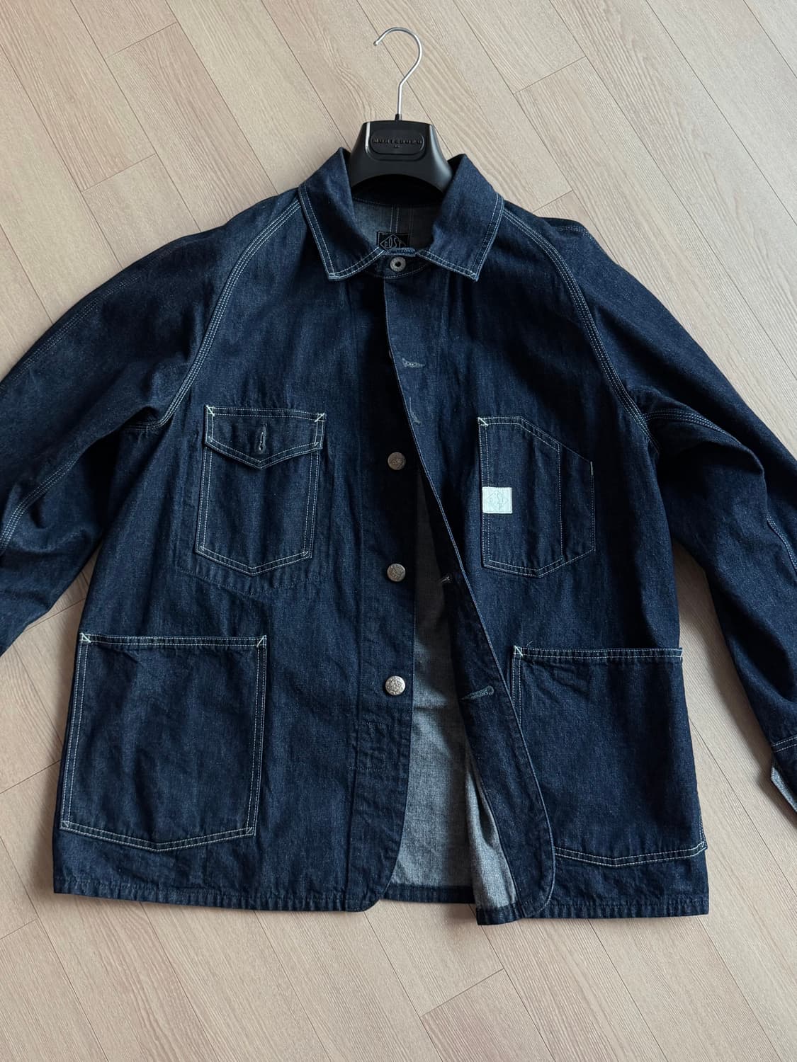 포스트오버올즈 데님 워크 자켓 L 상품이미지1