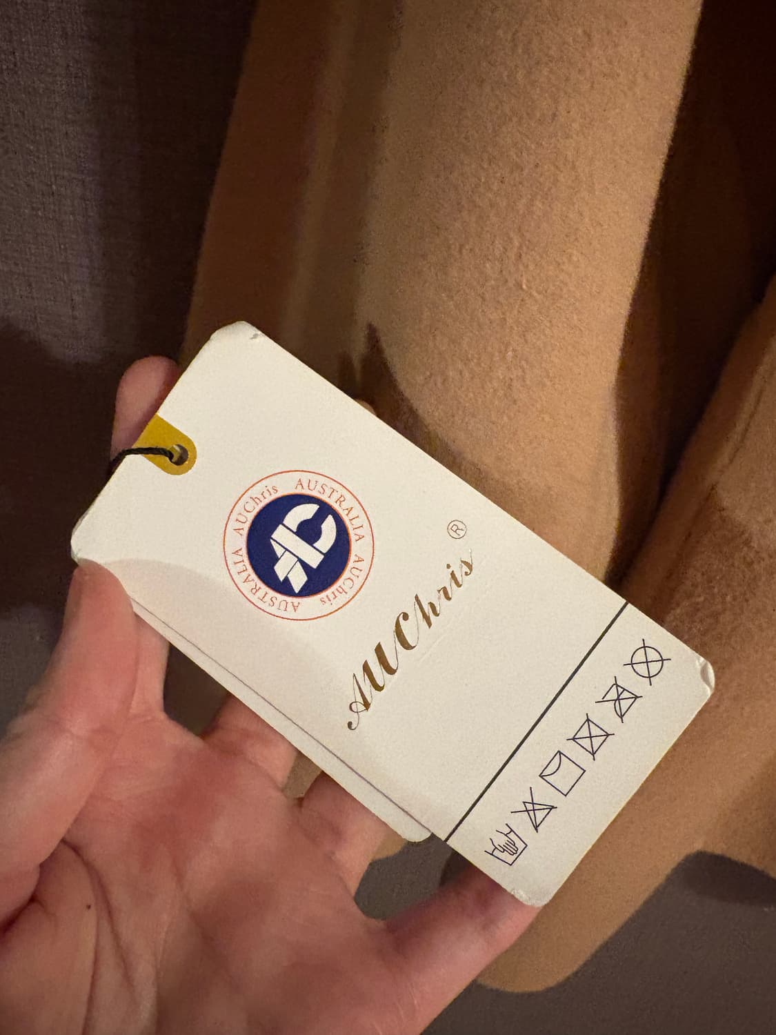 AuChris 캐시미어 울 혼방 코트 상품이미지2