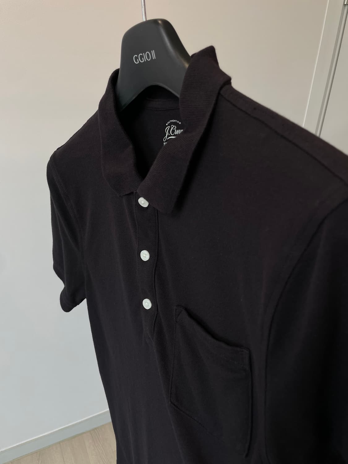 (S) jcrew 제이크루 다크 네이비 포켓 반팔 카라티 상품이미지2