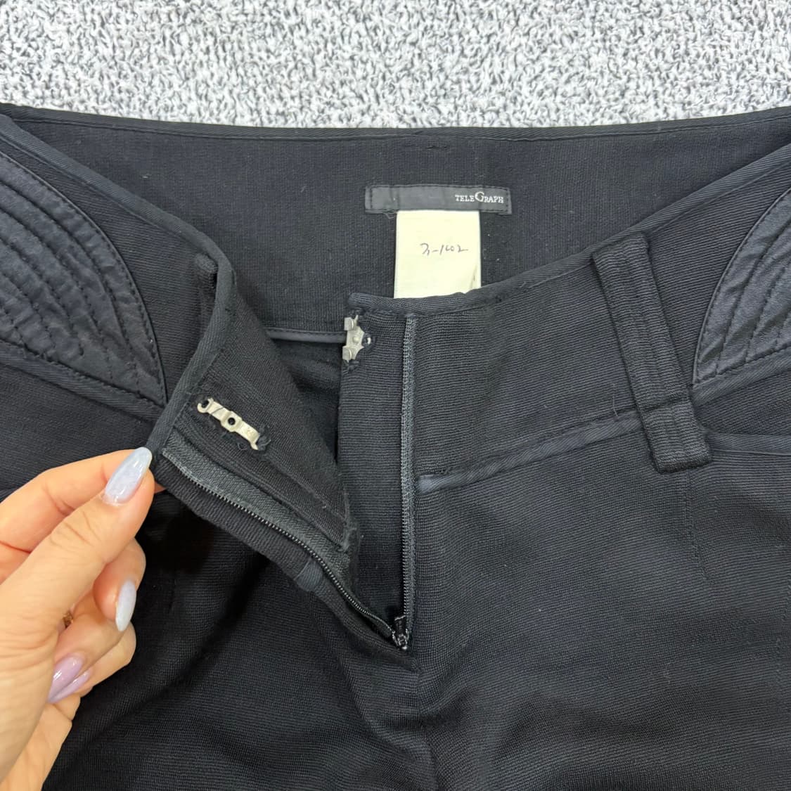 실측확인 텔레그래프 여성 기능성 바지 0319J 상품이미지3