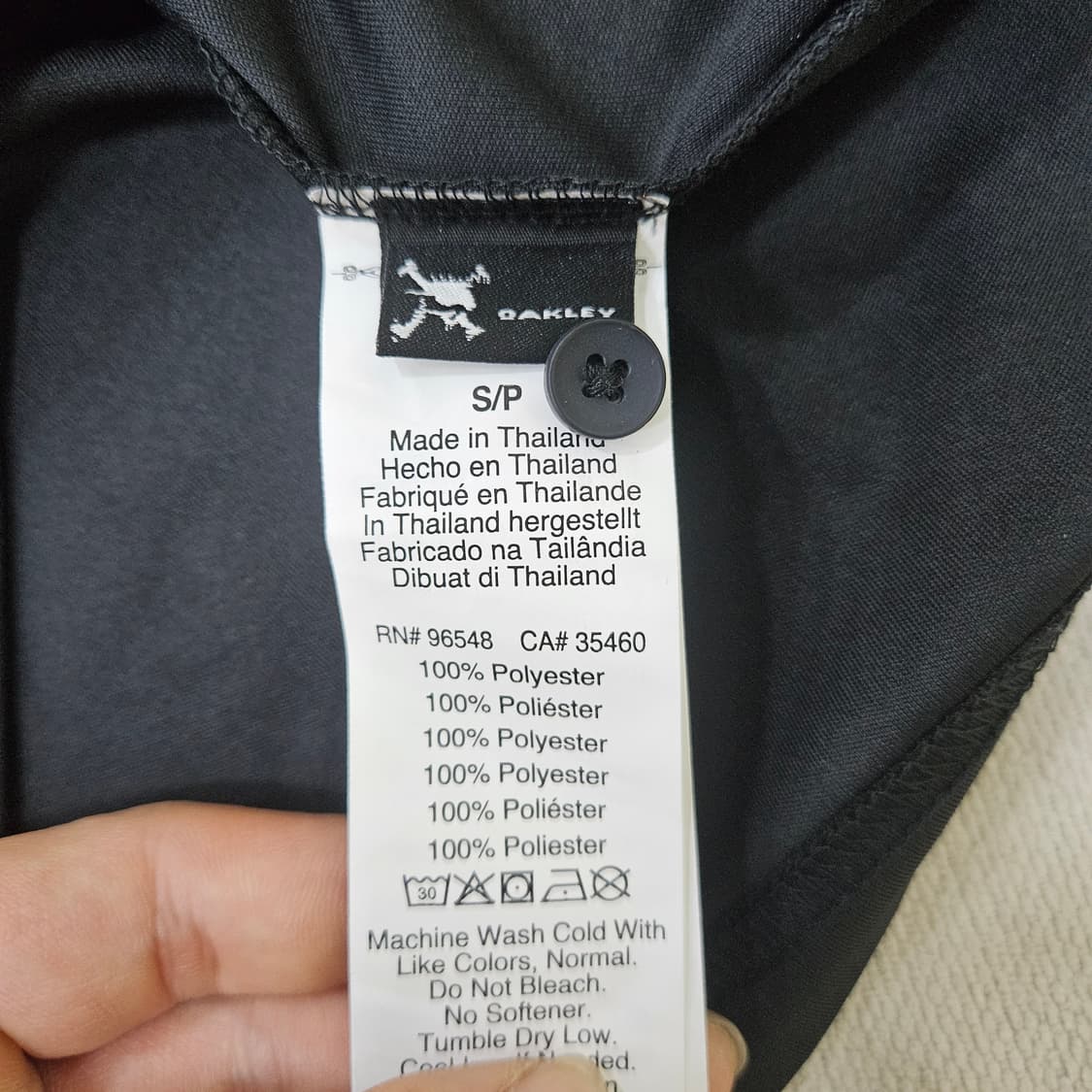 S 새상품 오클리 카라 반팔티 0319Y 상품이미지4