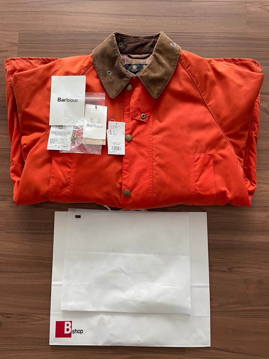 비샵 x 바버 뷰포트 오렌지 별주 40 상품이미지8