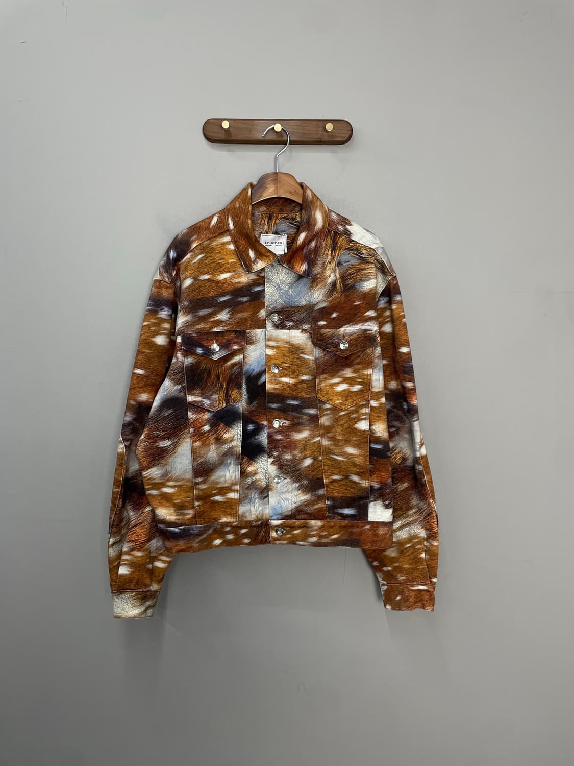 LOURDES 사슴 프린트 데님 자켓 H2017 상품이미지2