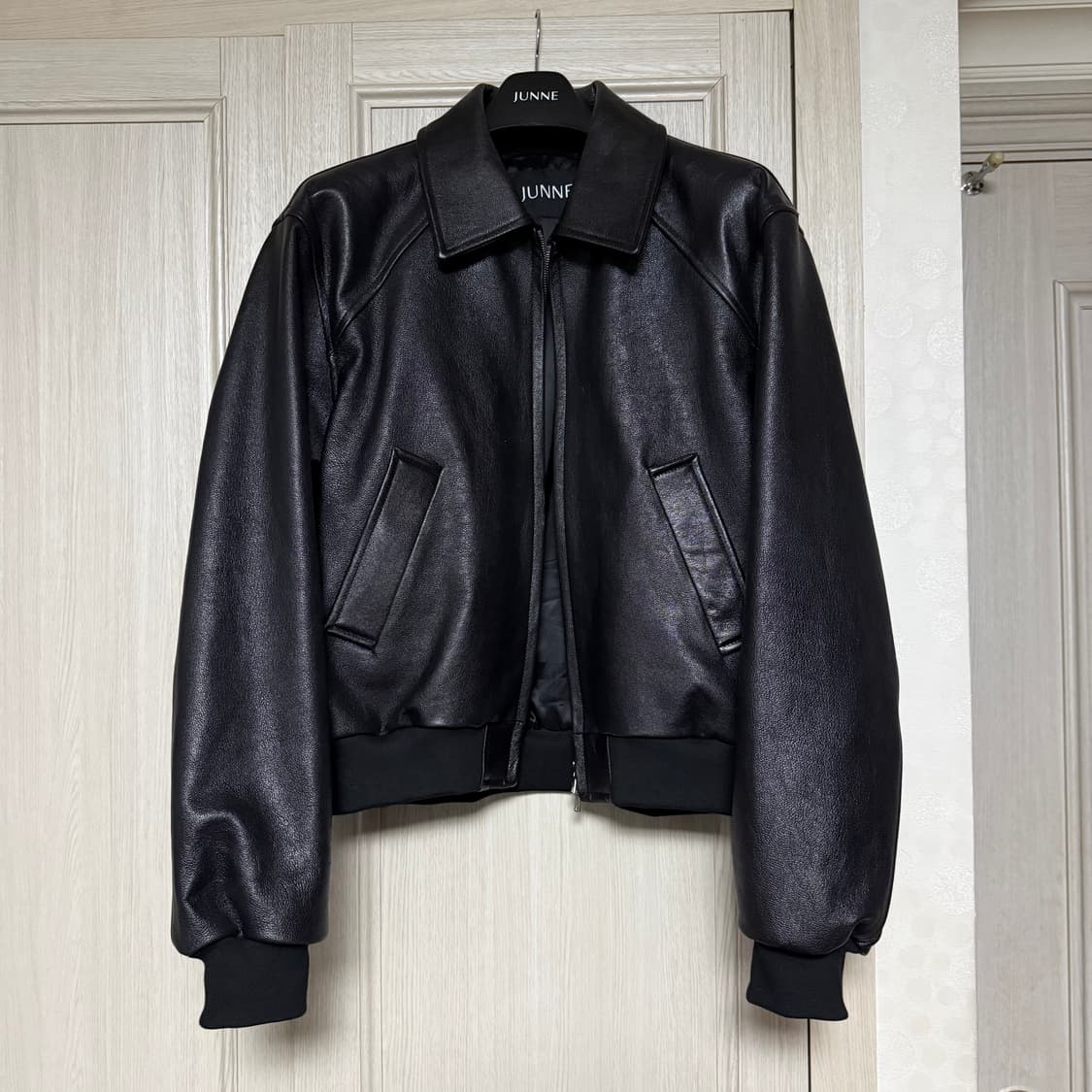 [S] 준느 J40 고트 레더 자켓 초판 상품이미지4