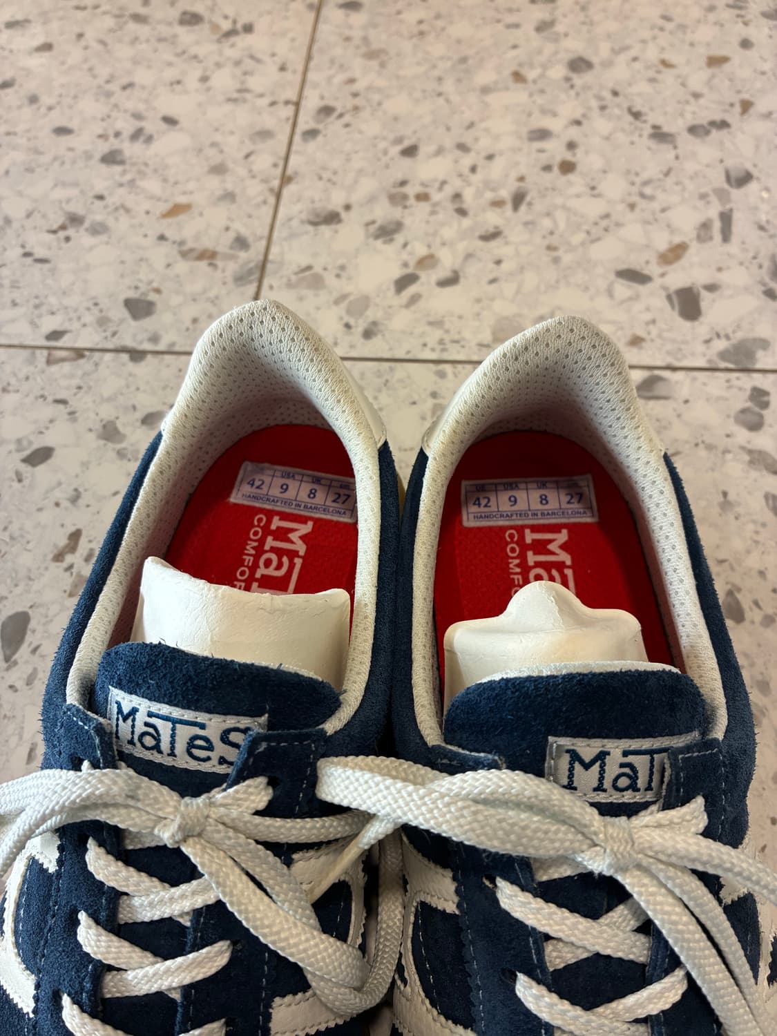마테스 MaTes 스니커즈 네이비 270 (스페인 제작) 상품이미지3