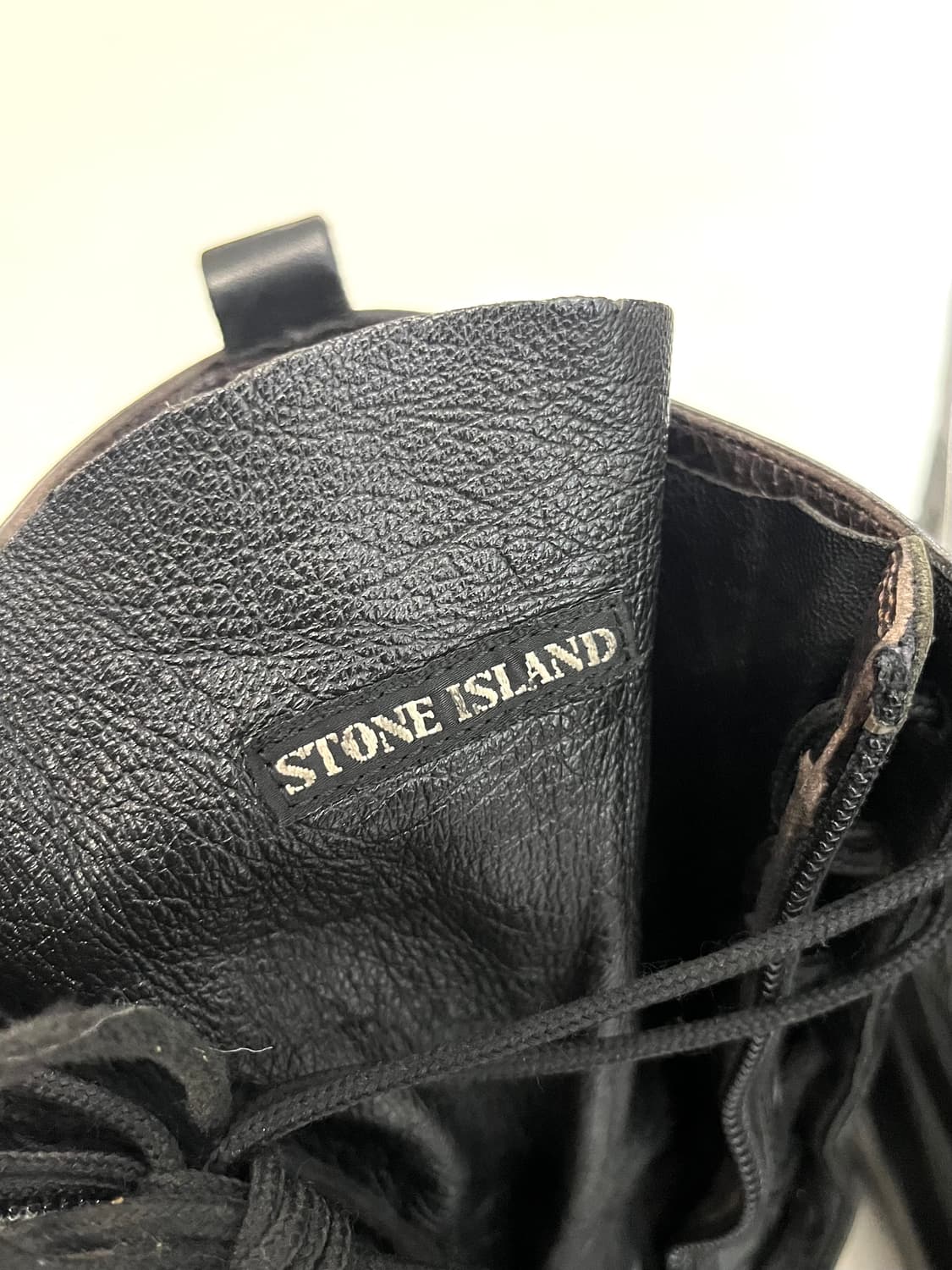 스톤아일랜드 90s 초기 아카이브 컴뱃 부츠 상품이미지5