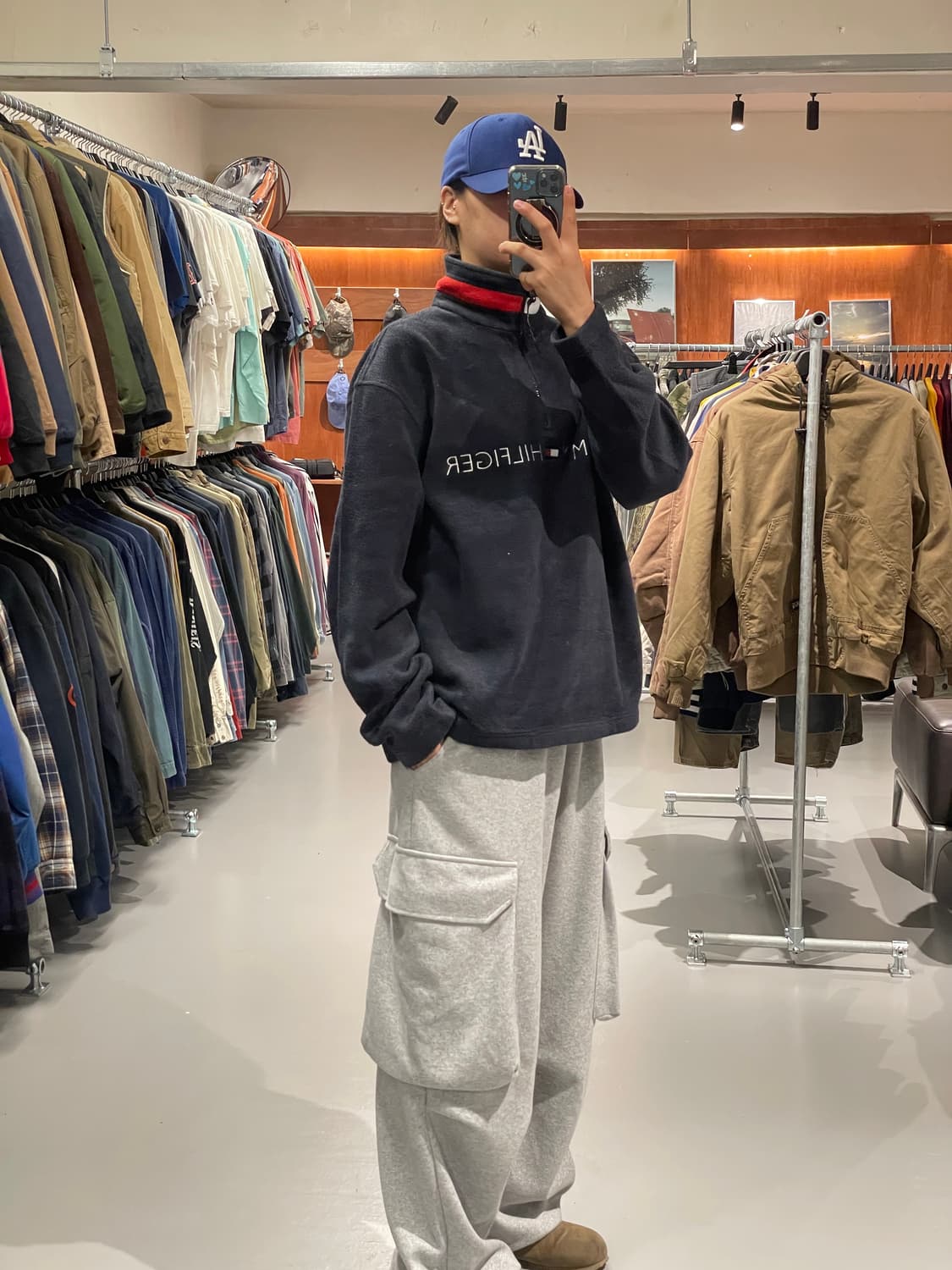 타미힐피거 아노락 플리스 자켓 상품이미지2