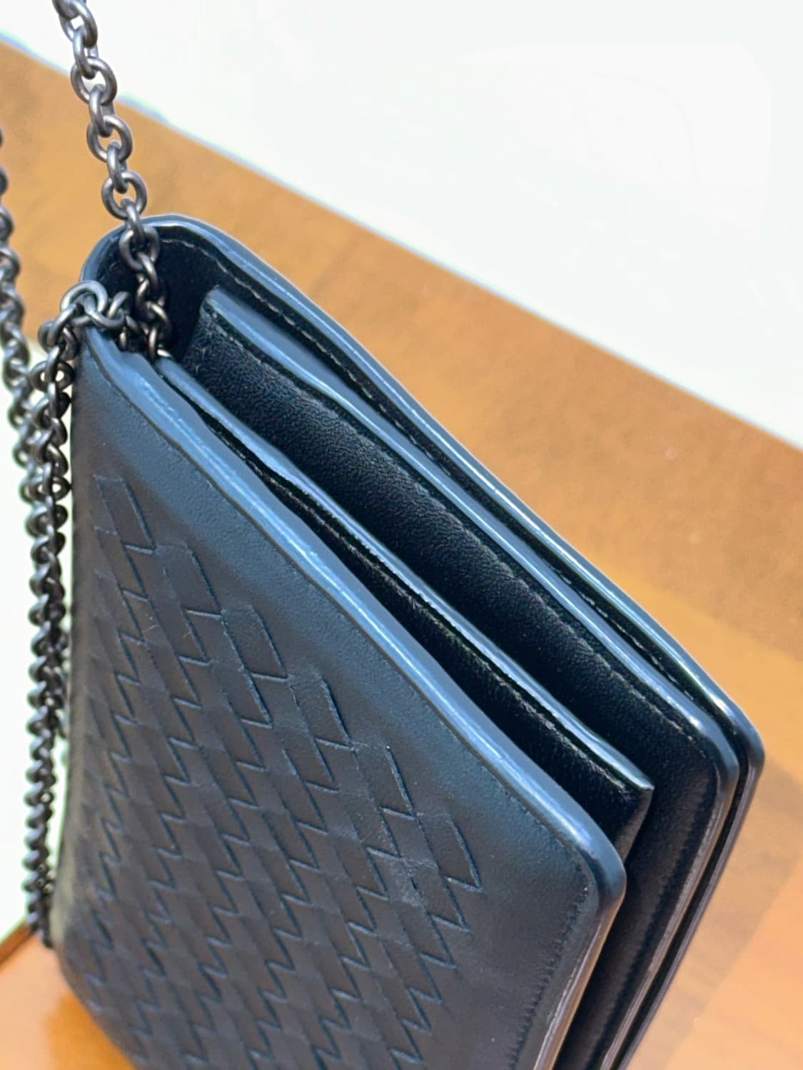 보테가베네타 인트레치아토 체인 크로스백 상품이미지2