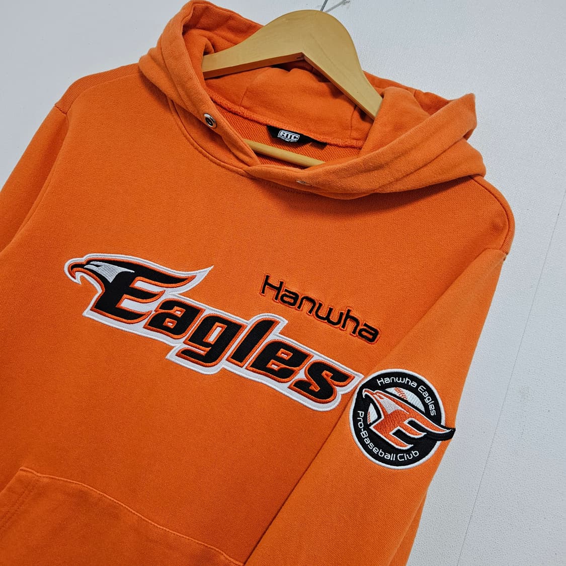 ATC 한화이글스 오렌지 후드티 M 95 상품이미지3