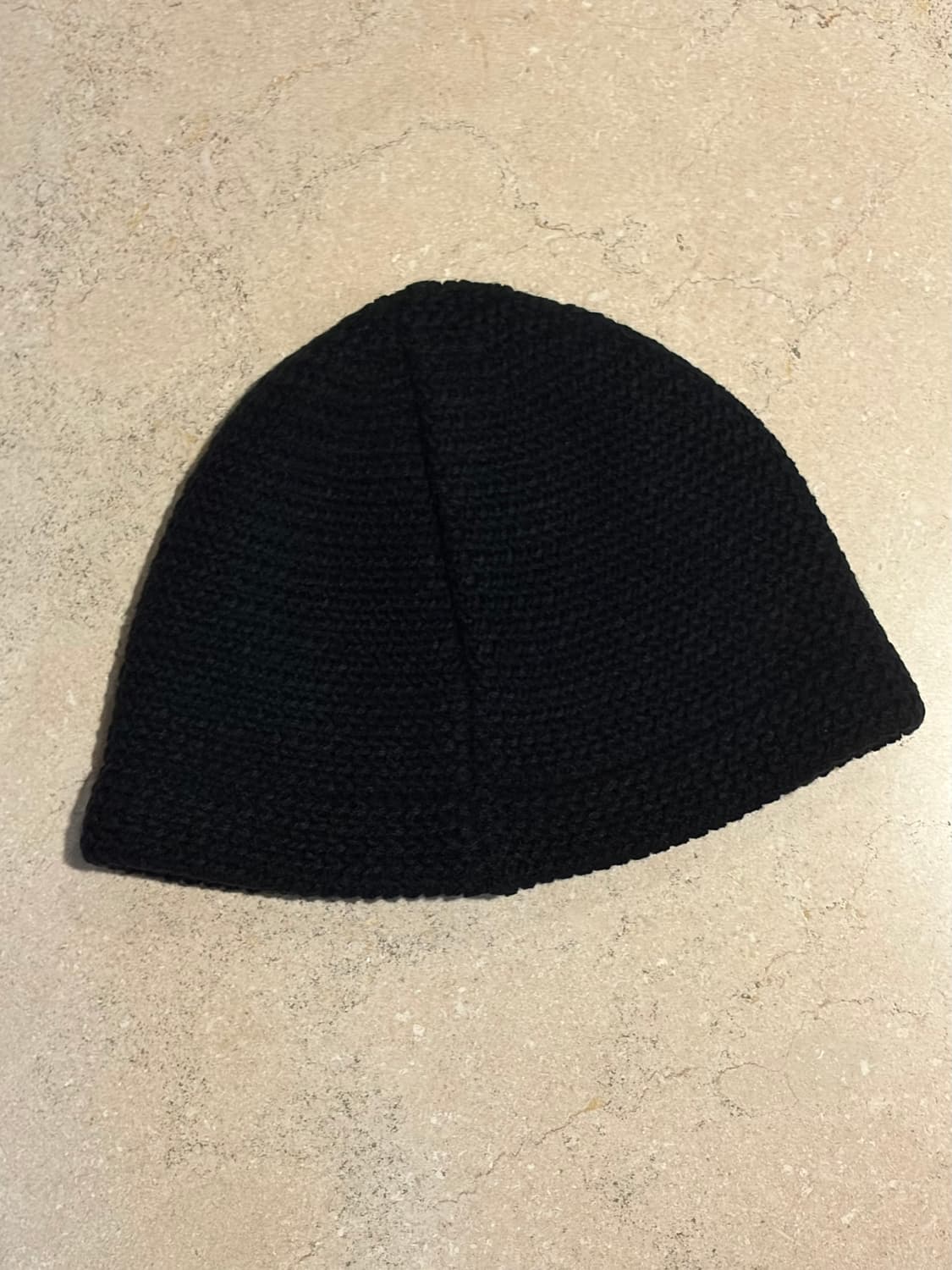 RIVET KNIT BEANIE - BLACK 상품이미지3