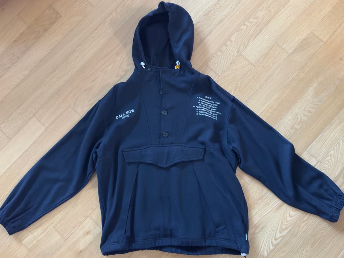 디스이즈네버댓 thisisneverthat 코너 리미티드 후드 아노락 L 상품이미지1