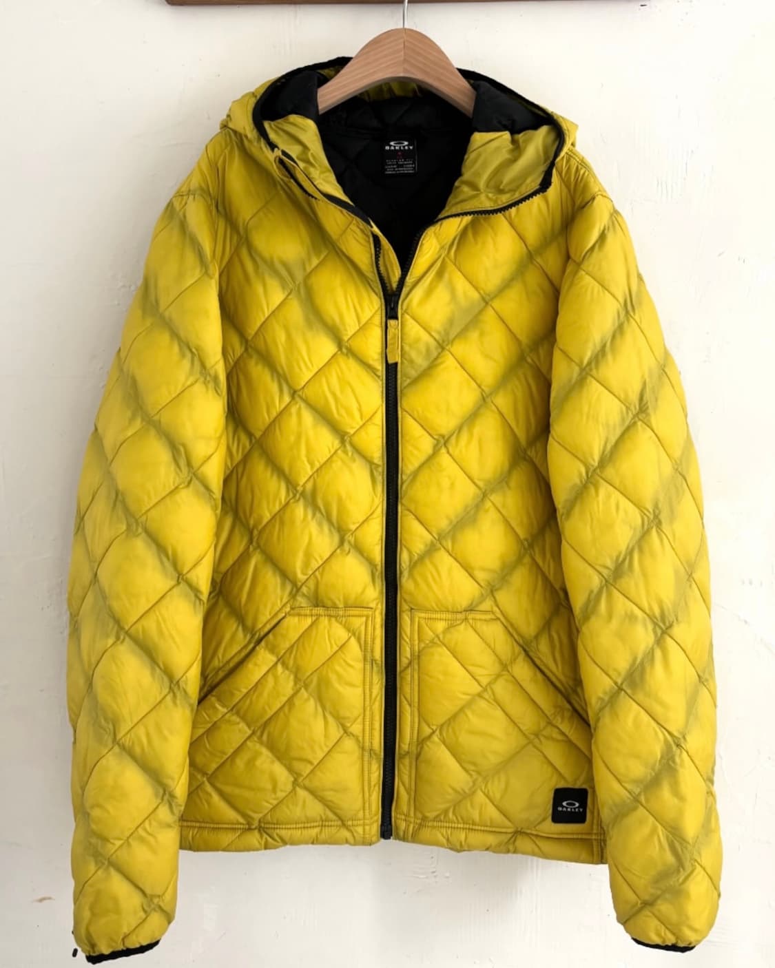 Oakley 오클리 chambers 옐로우 경량 후드 자켓 상품이미지1