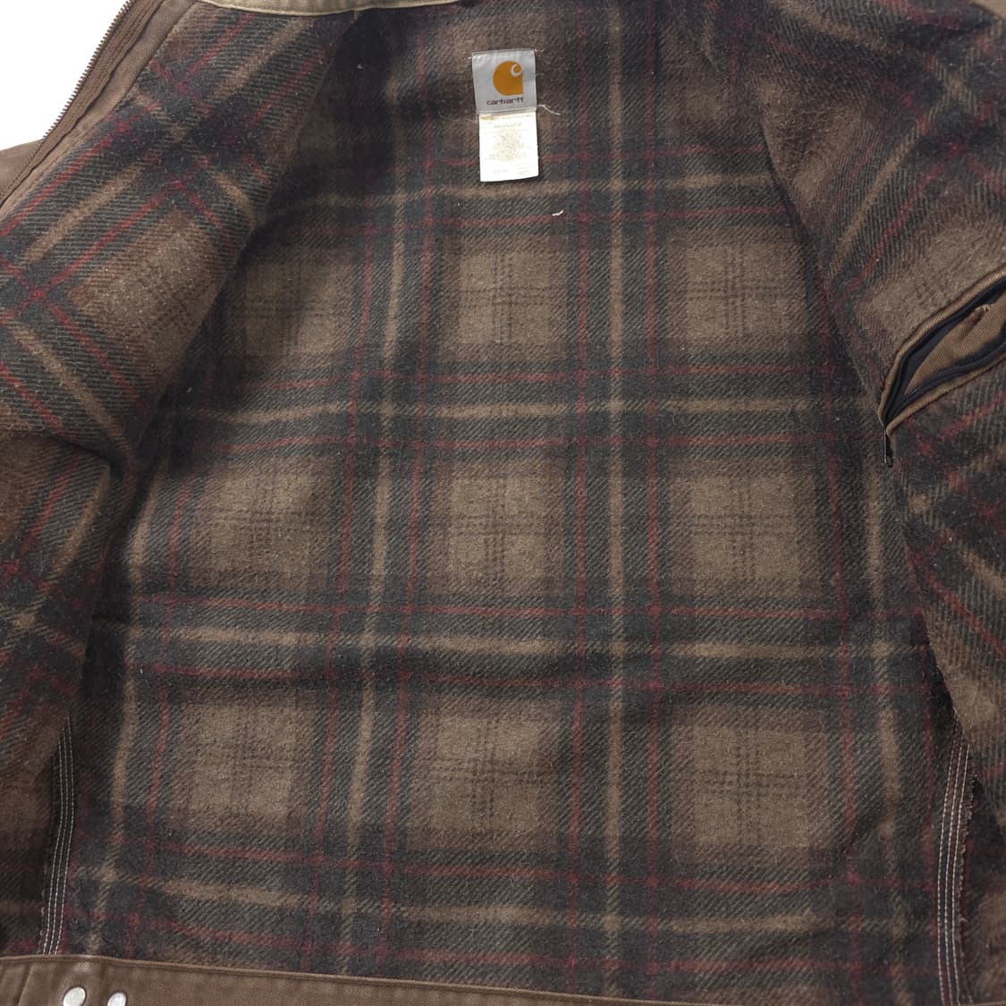 칼하트 j97 디트로이트 자켓 체스넛 (L) 상품이미지7