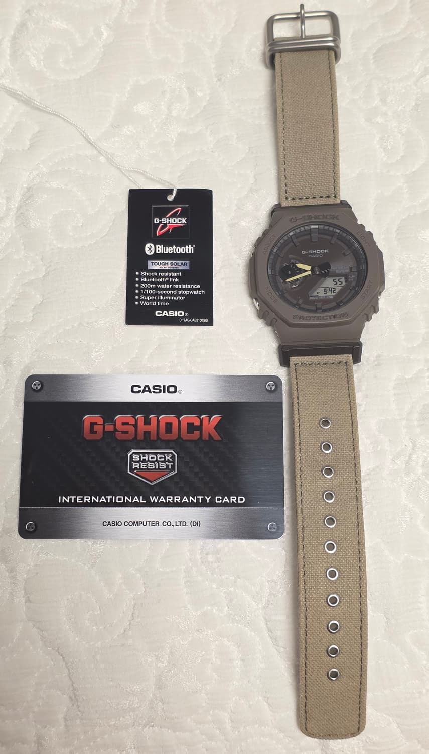 지샥 G-SHOCK GA-B2100CT-5ADR 태양광 블루투스 시계 ( 상품이미지5