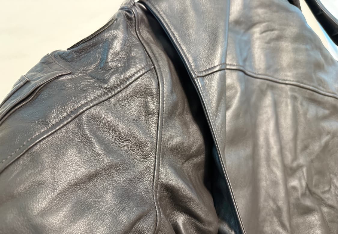 가죽 군용 항공 점퍼 XXL(110) 새상품 상품이미지7