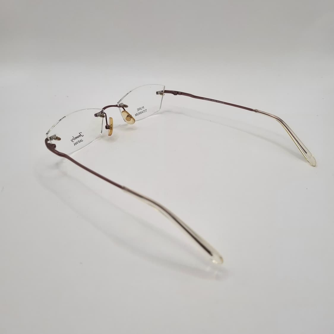 데드스탁 Jewelry 무테 퓨어티탄늄 버건디컬러 상품이미지4