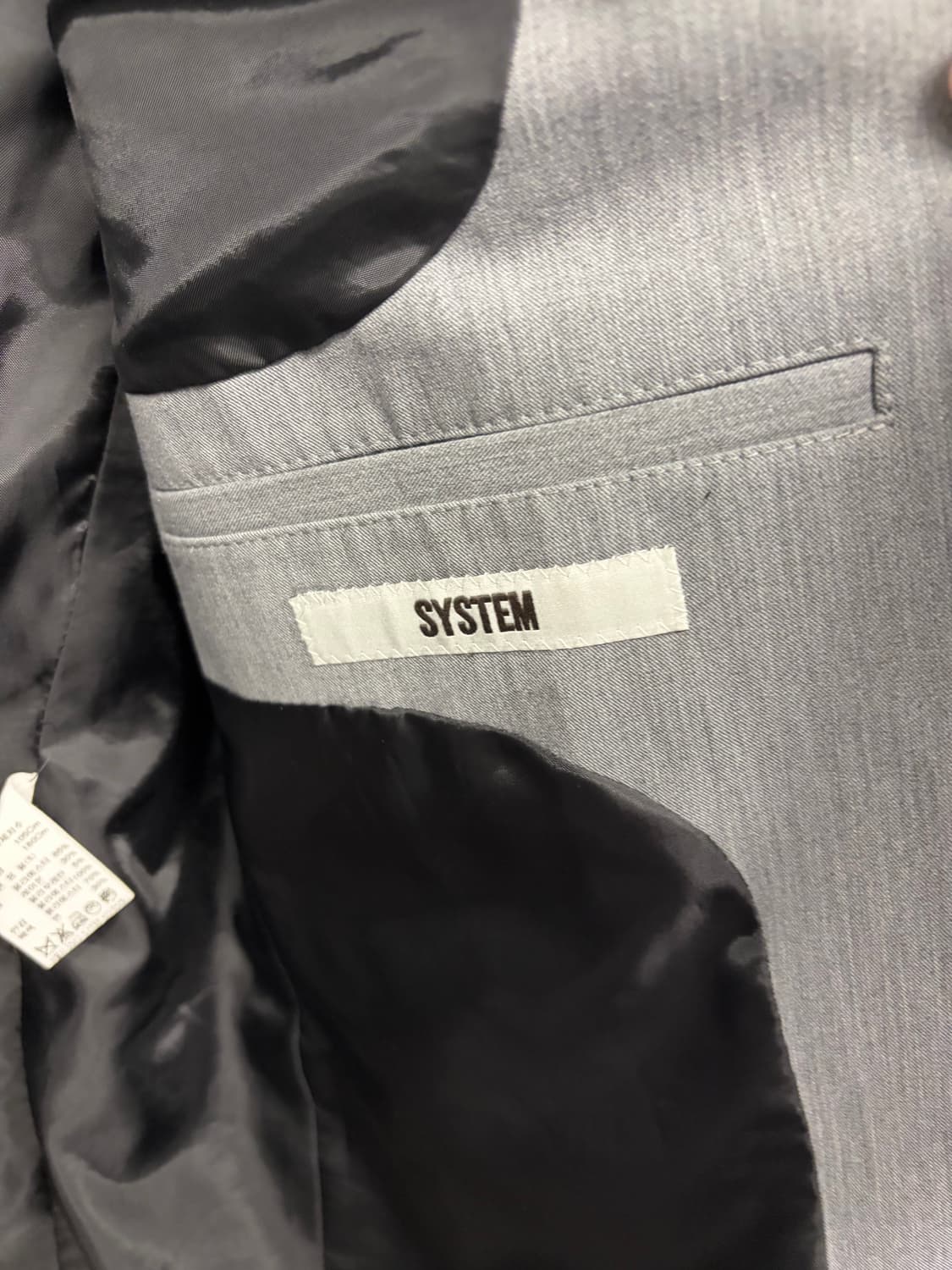 (100-103) 시스템 옴므 자켓 재킷 콤비 블레이저 상품이미지4