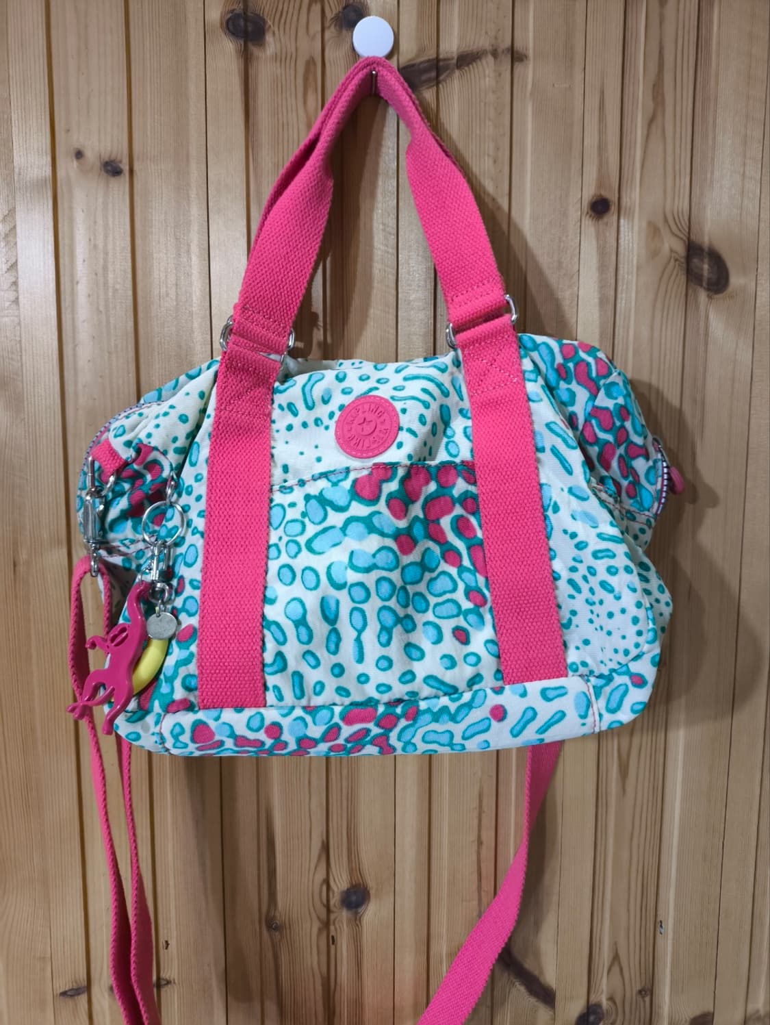 키플링 미니 패턴 토트백 미니크로스백 상품이미지1