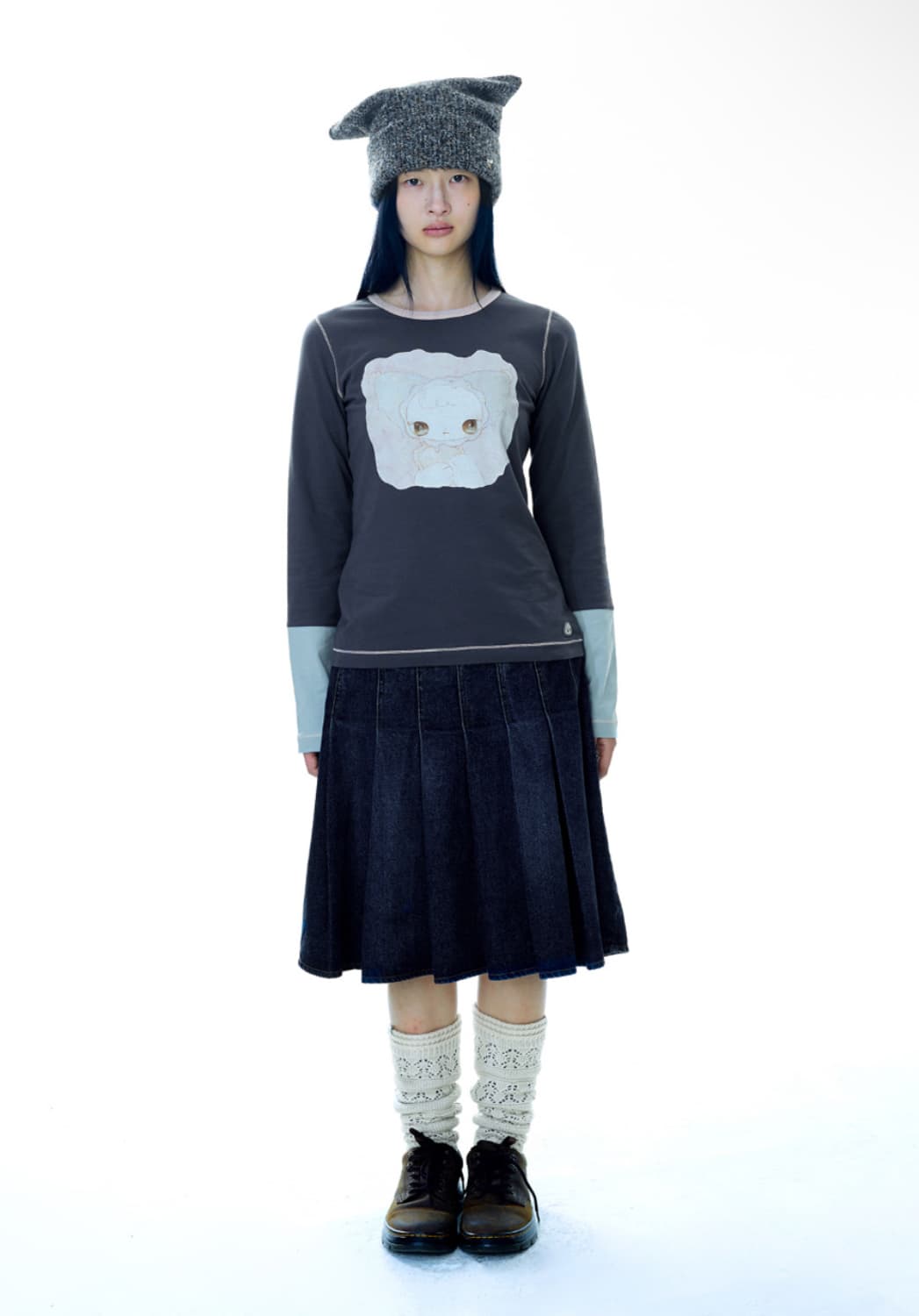 코이세이오 데님스커트 사이즈 1 상품이미지2