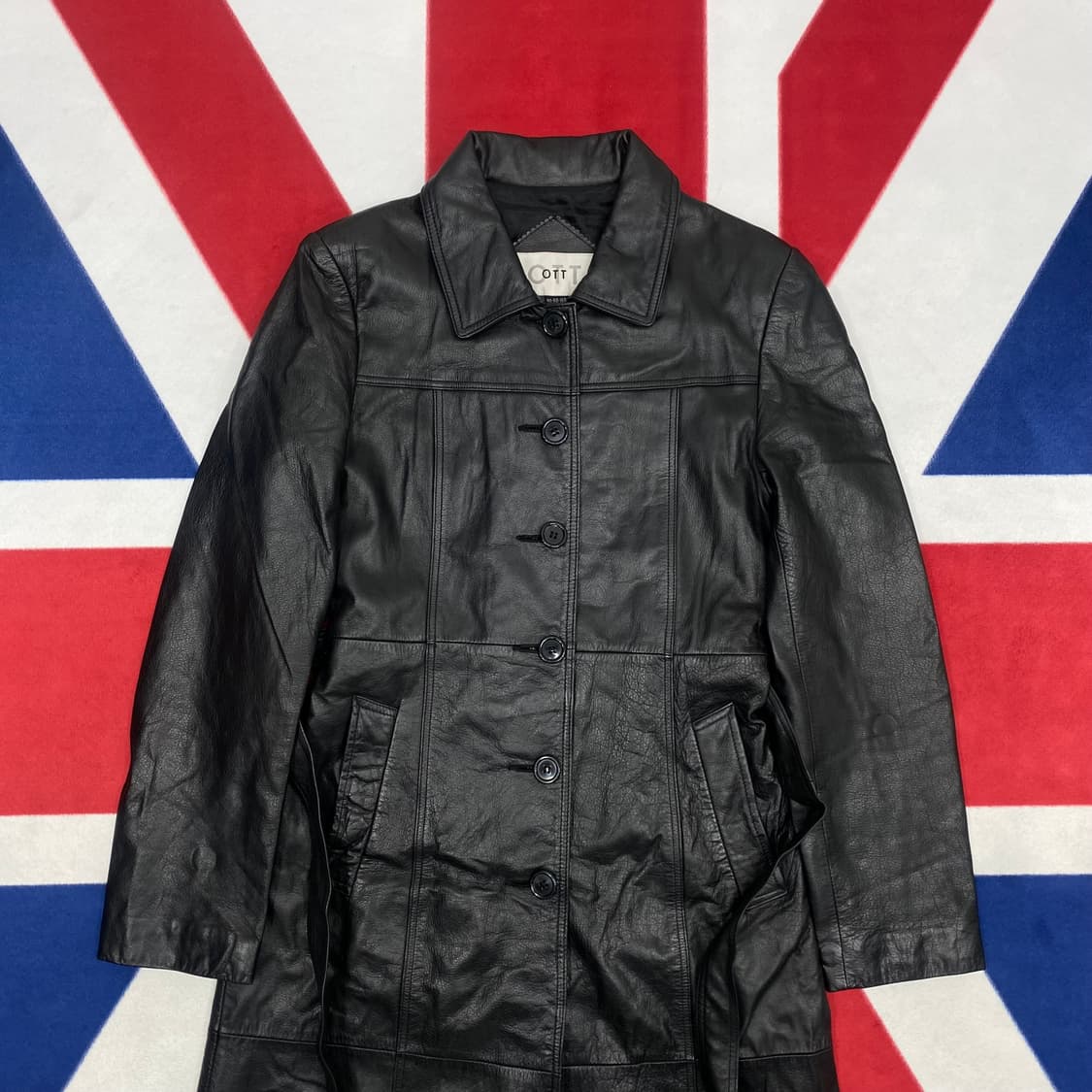 빈티지 소가죽 로브 롱코트 여성66 상품이미지2